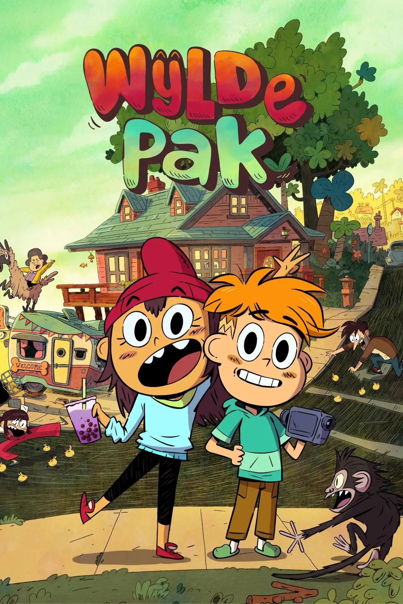 Постер к сериалу "Wylde Pak"