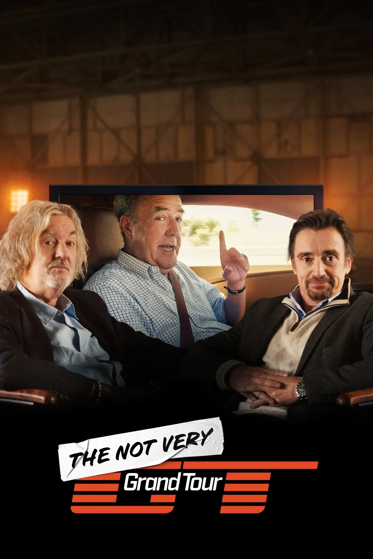 Plakat serialu "Niezbyt Grand Tour - Chwała i moc"