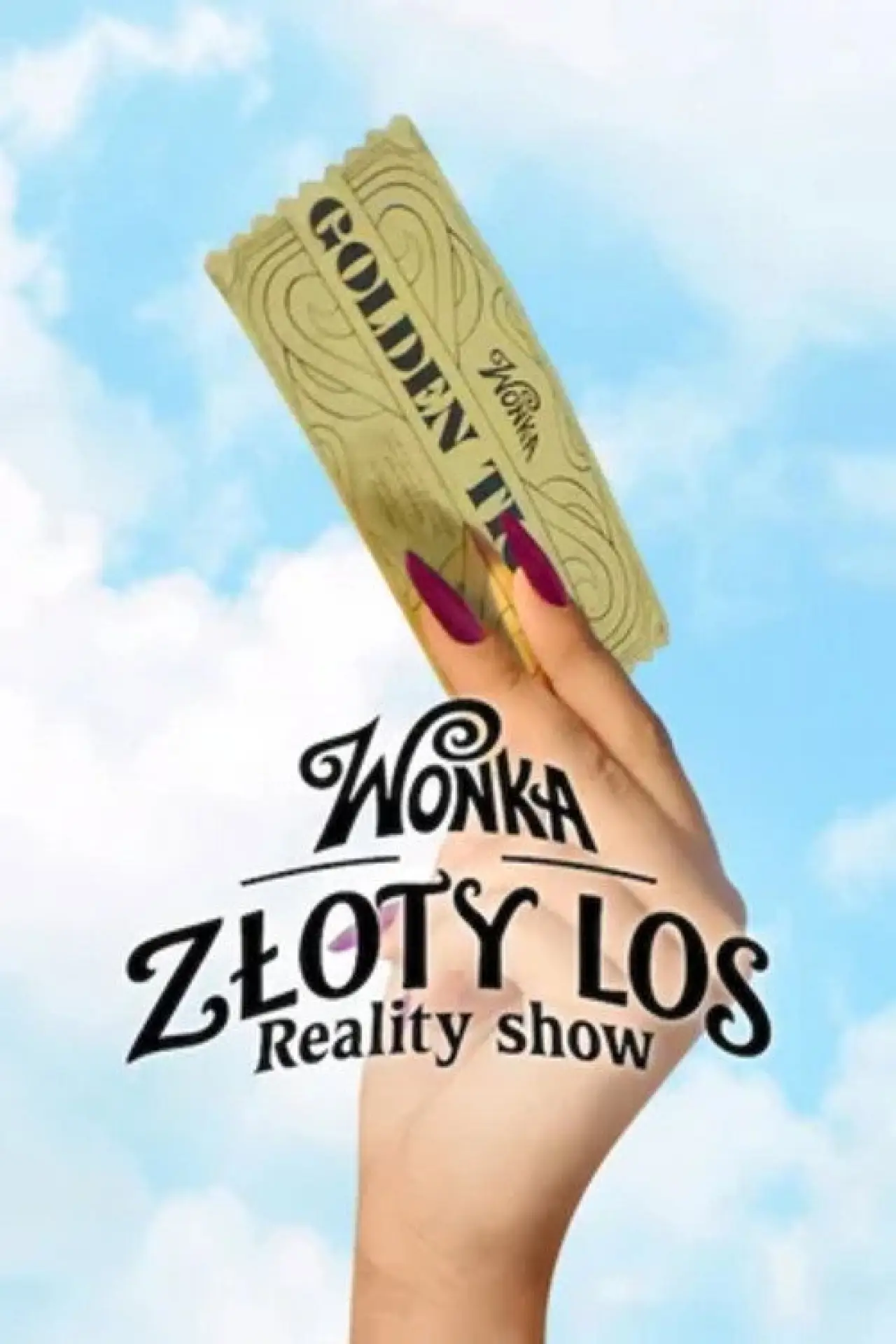 Plakat serialu "Wonka: Złoty los"