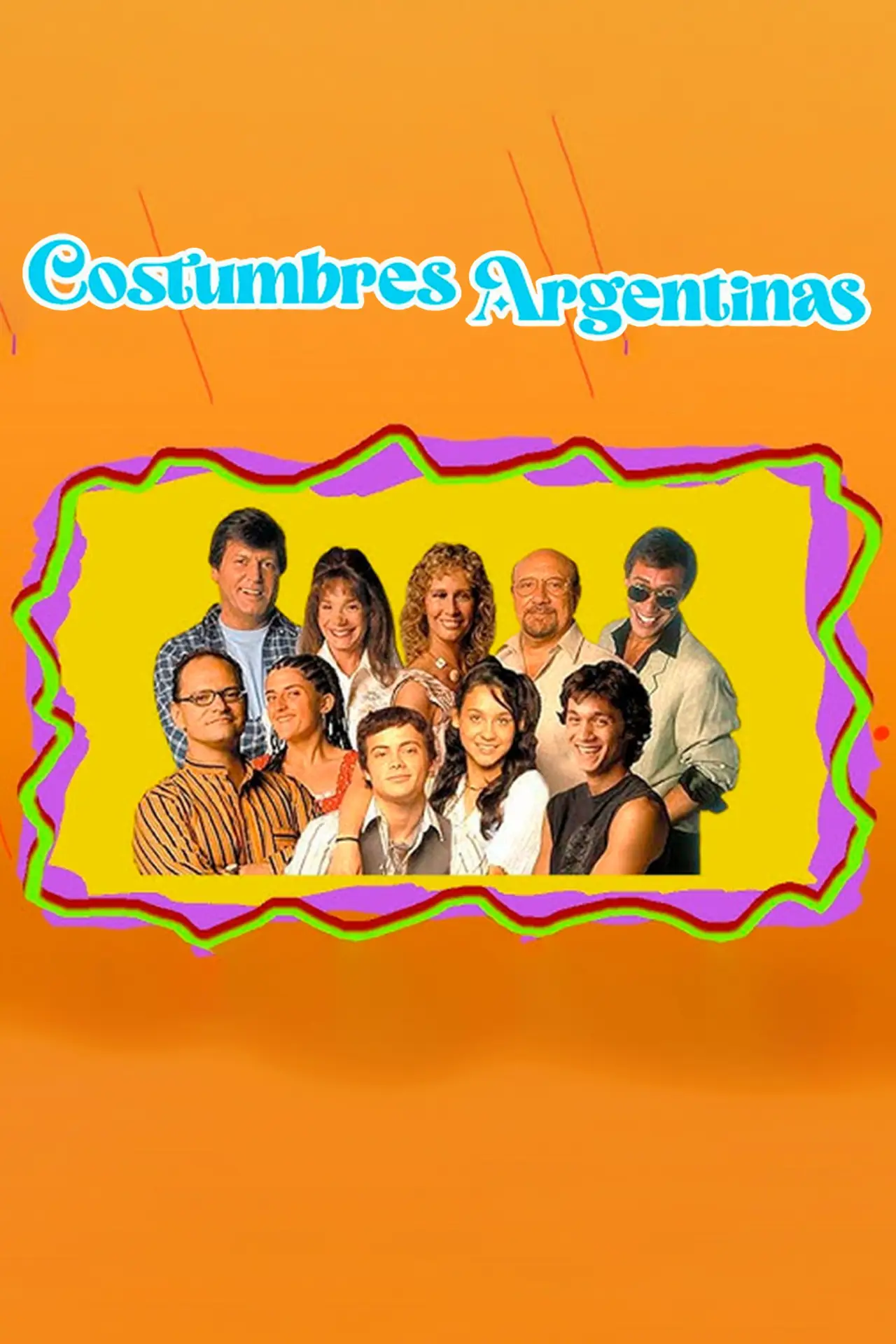 Plakat serialu "Costumbres argentinas"