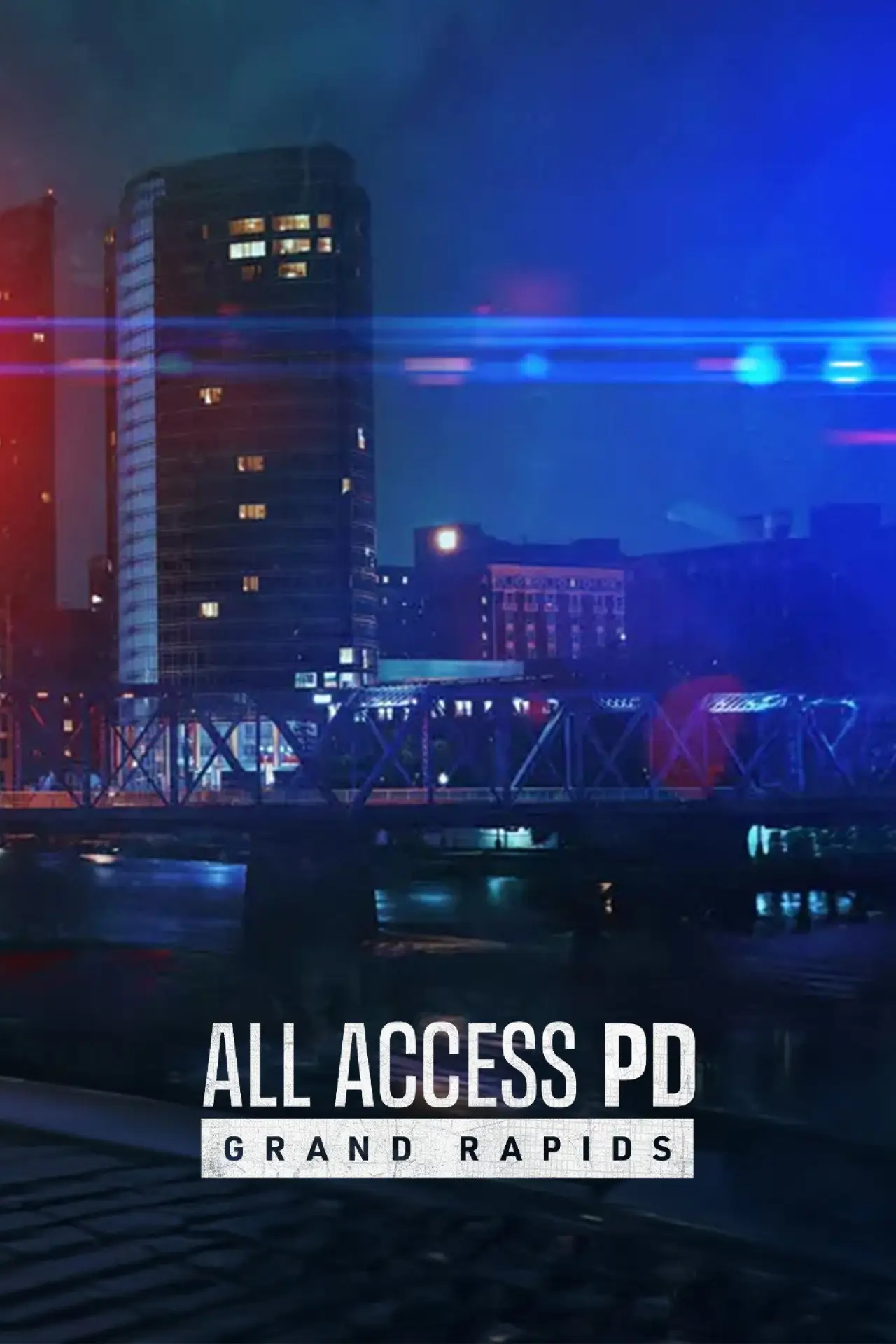 Plakat serialu "Policjanci z Grand Rapids"