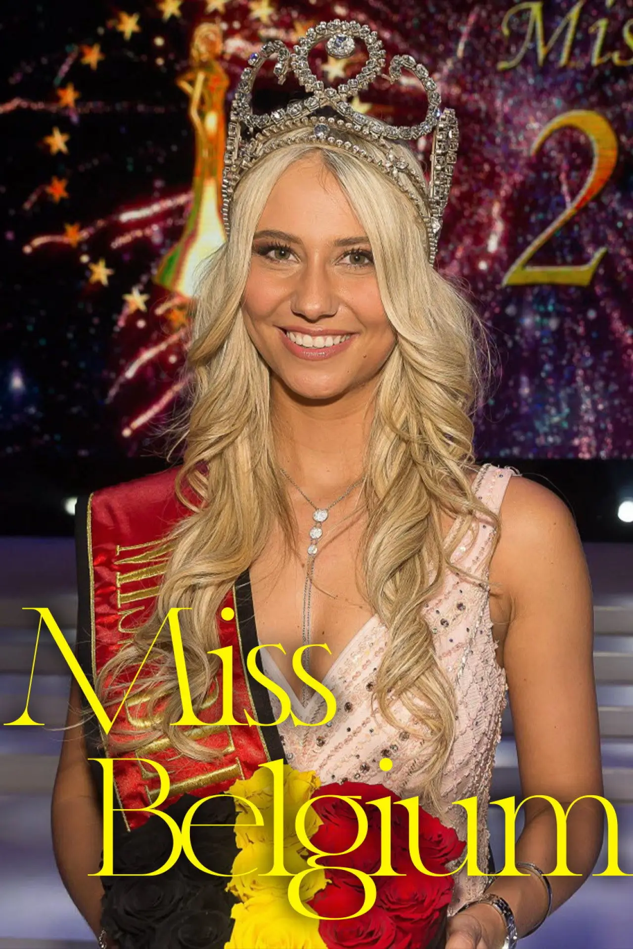 Plakat serialu "Miss Belgique"