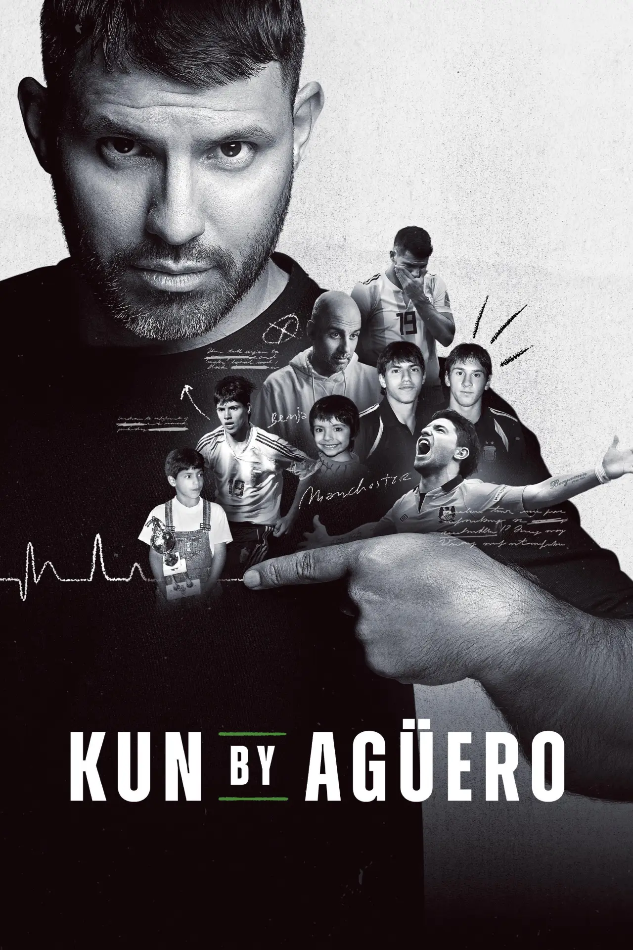 Plakat serialu "Kun przez Agüero"