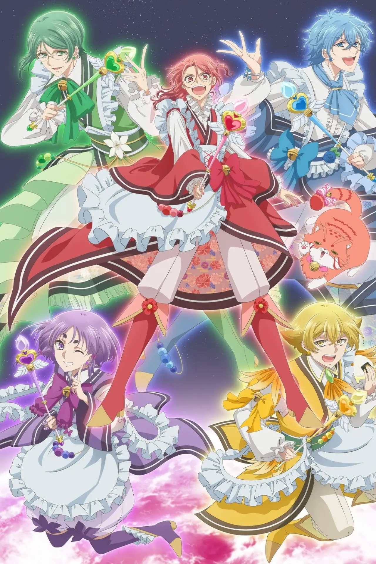 Plakat serialu "Cute High Earth Defense Club Hi-CARA!"
