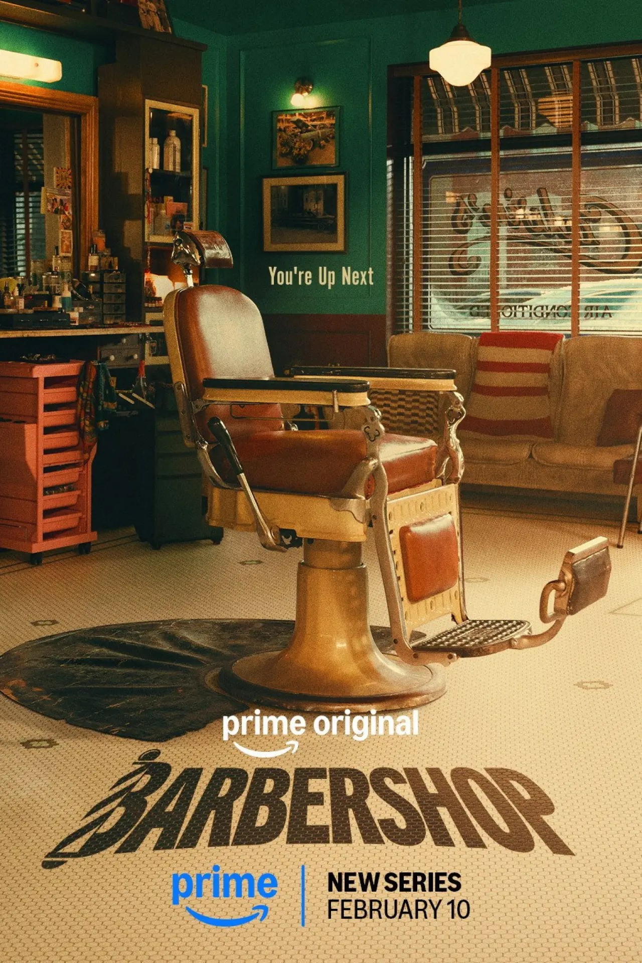 Plakat serialu "Barbershop"