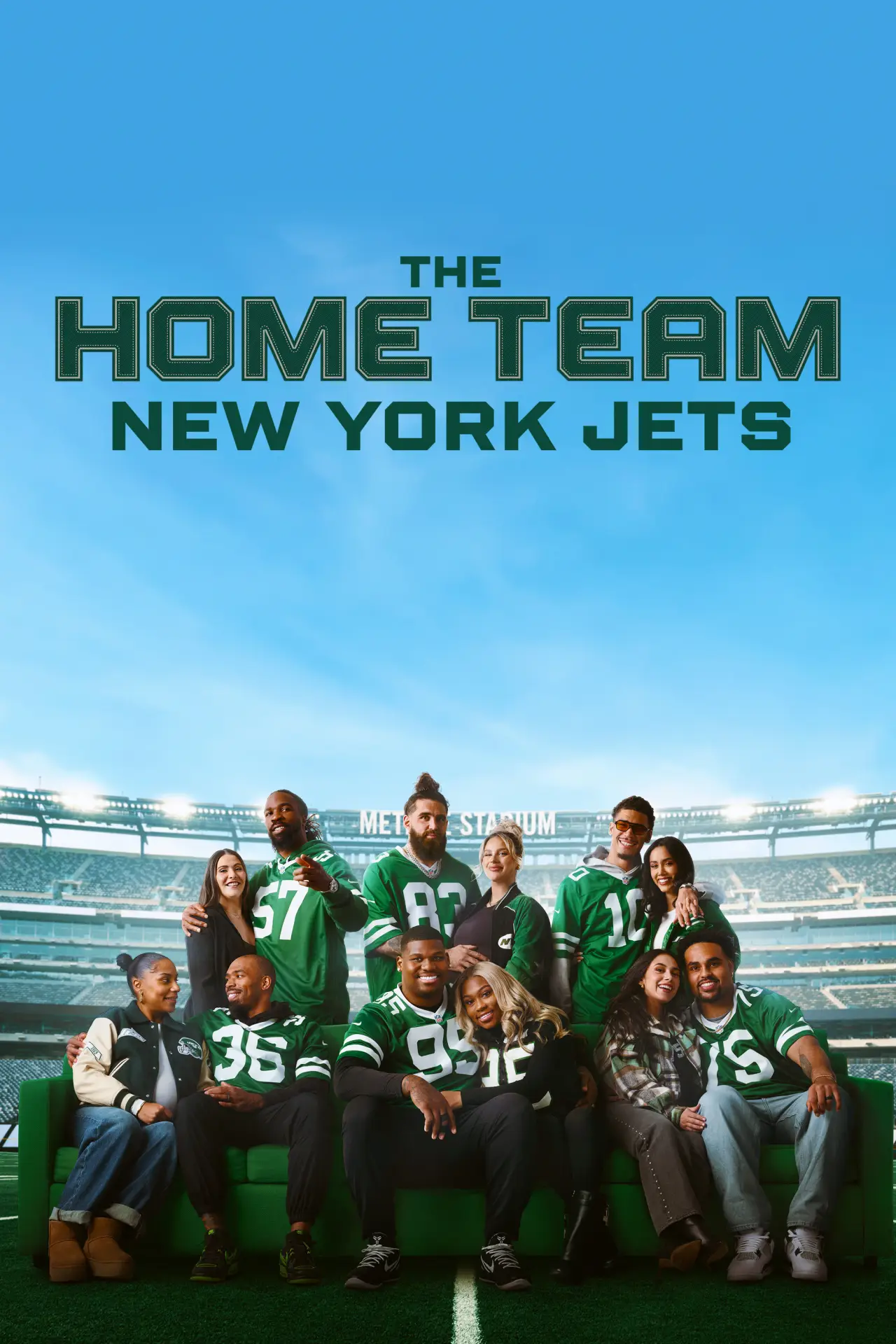 Plakat serialu "Drużyna domowa: New York Jets"