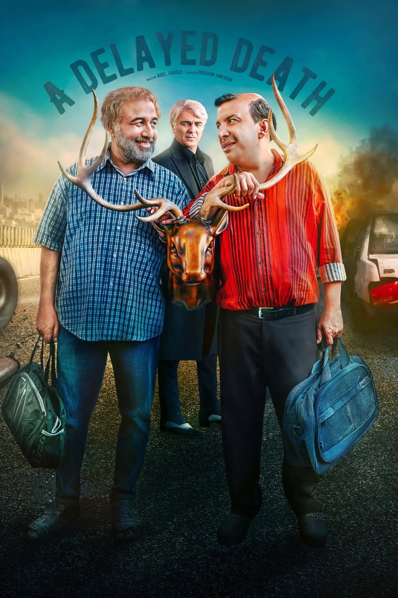 Plakat serialu "Odroczona śmierć"