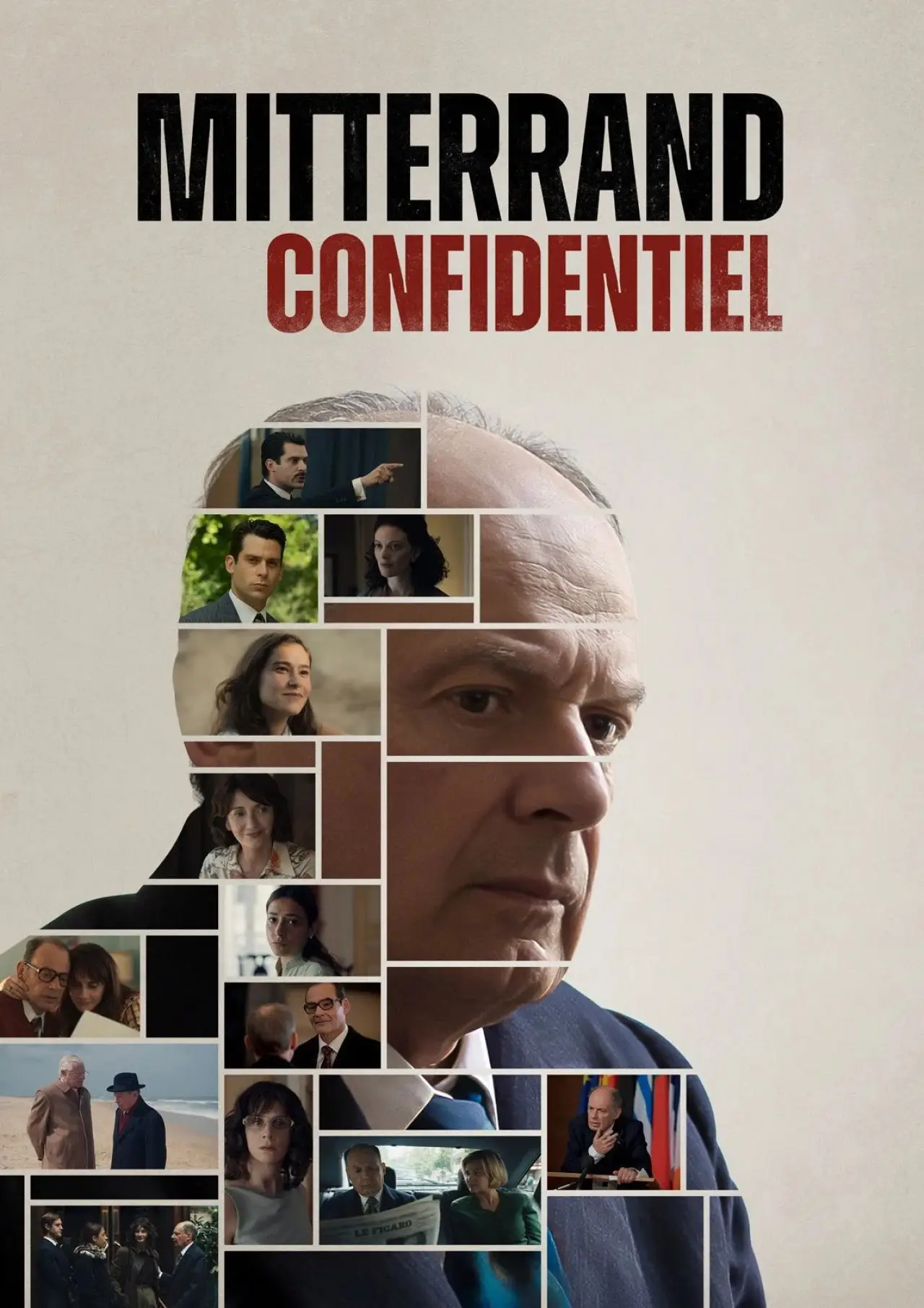 Plakat serialu "Mitterrand confidentiel"