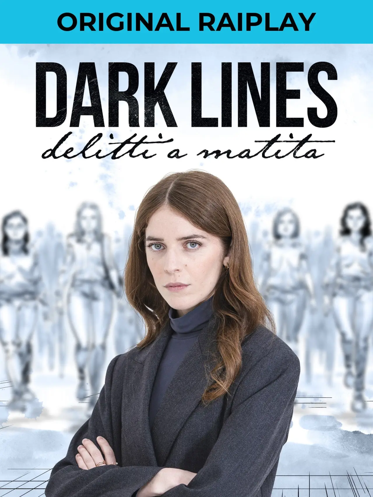 Plakat serialu "Dark Lines"