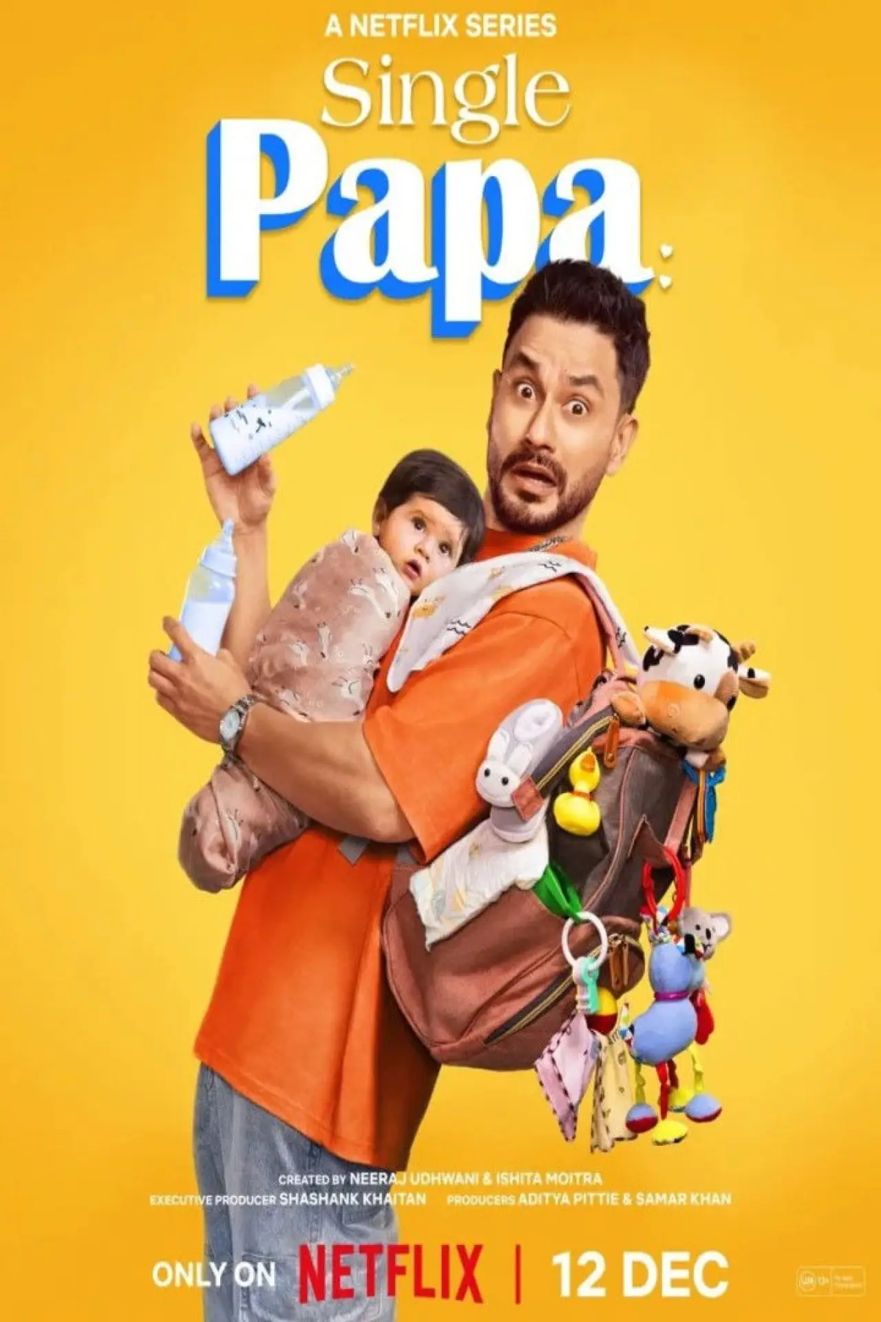 Plakat serialu "Samotny tata"