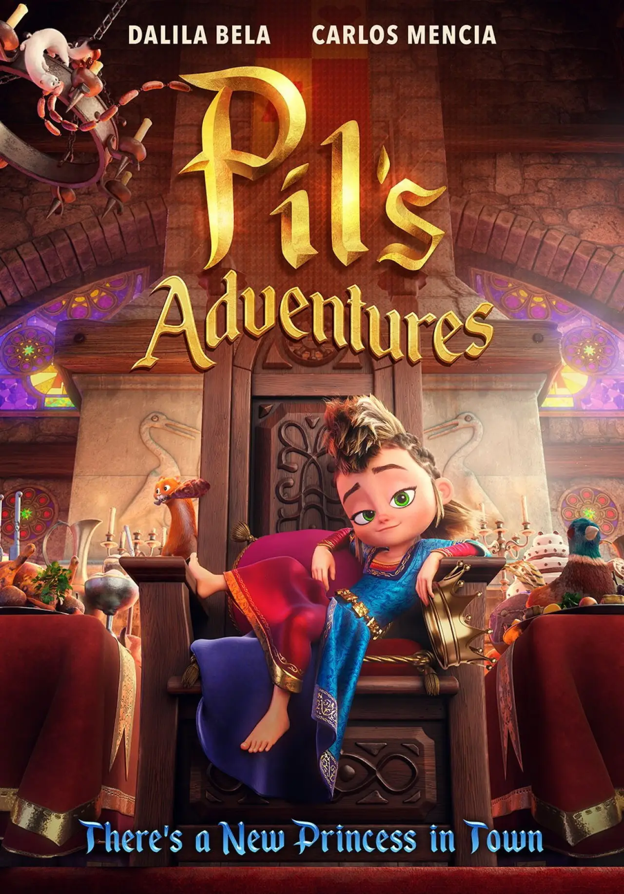 Plakat serialu "Les Aventures de Pil"
