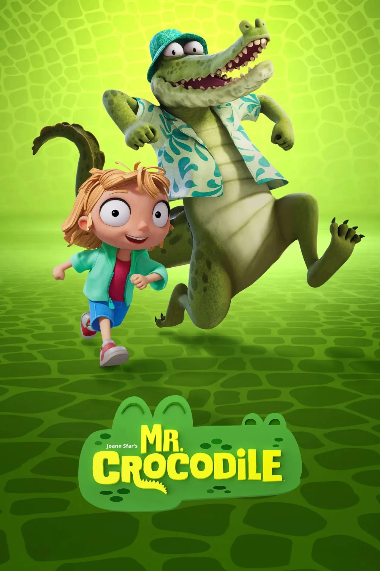 Plakat serialu "Monsieur Crocodile"