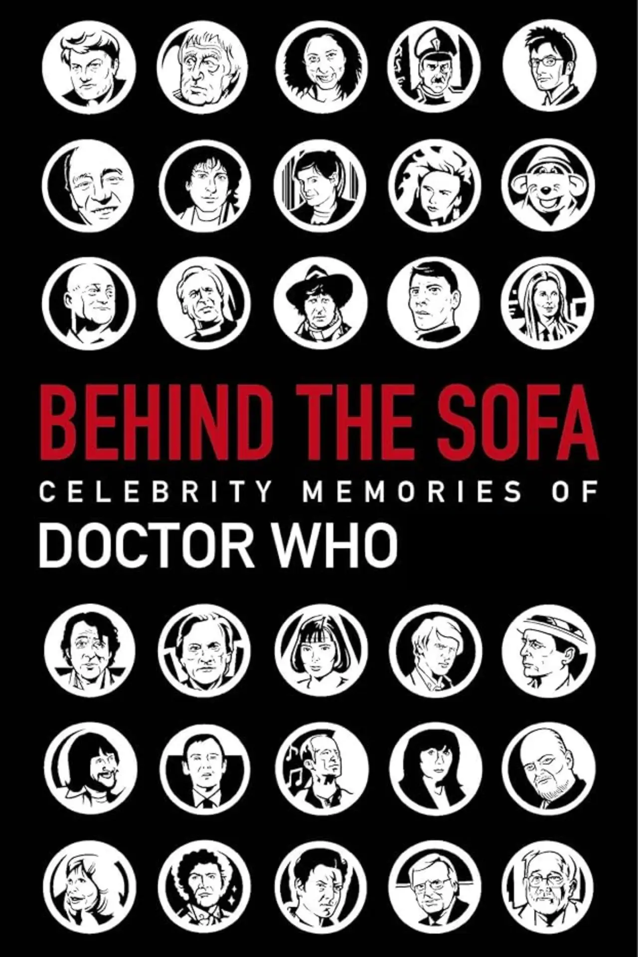 Plakat serialu "Doctor Who: Behind the Sofa"