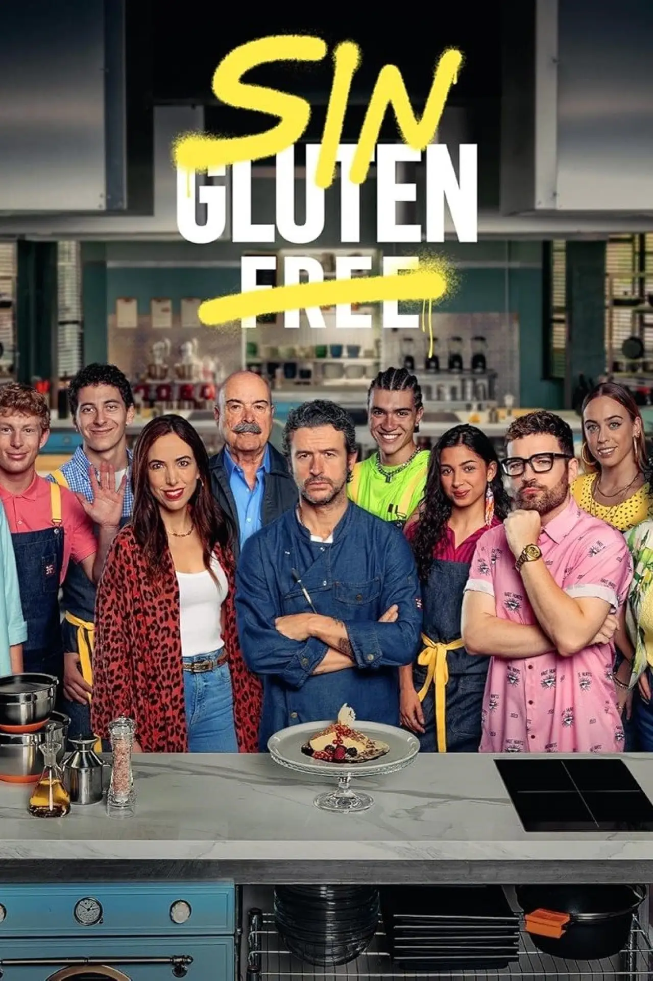 Plakat serialu "Sin gluten"