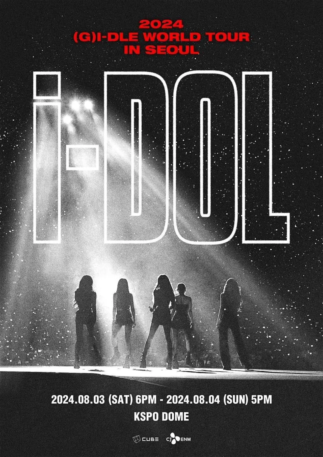 Plakat serialu "2024 (G)I-DLE WORLD TOUR [iDOL] W SEULU"