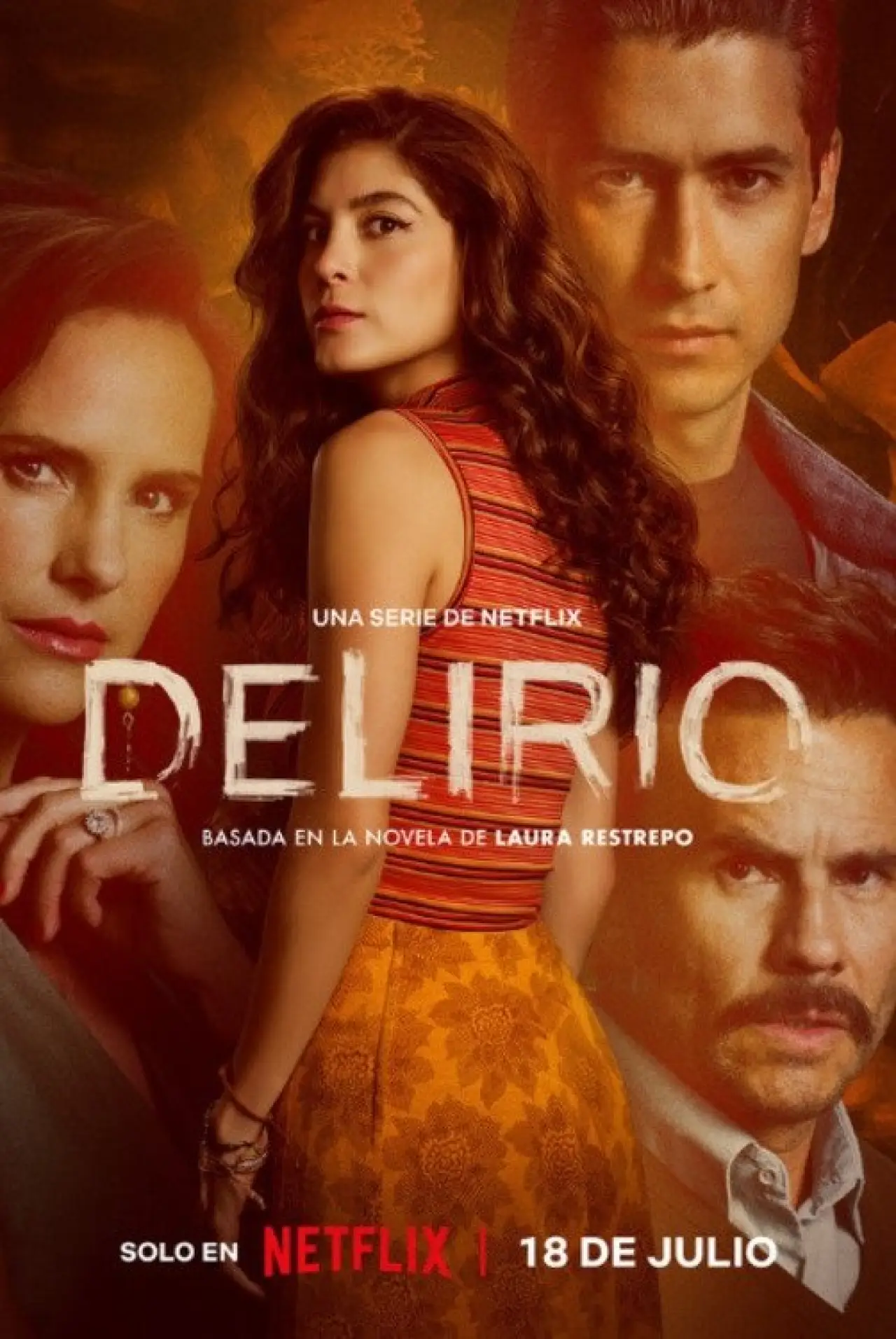 Plakat serialu "Delirium"