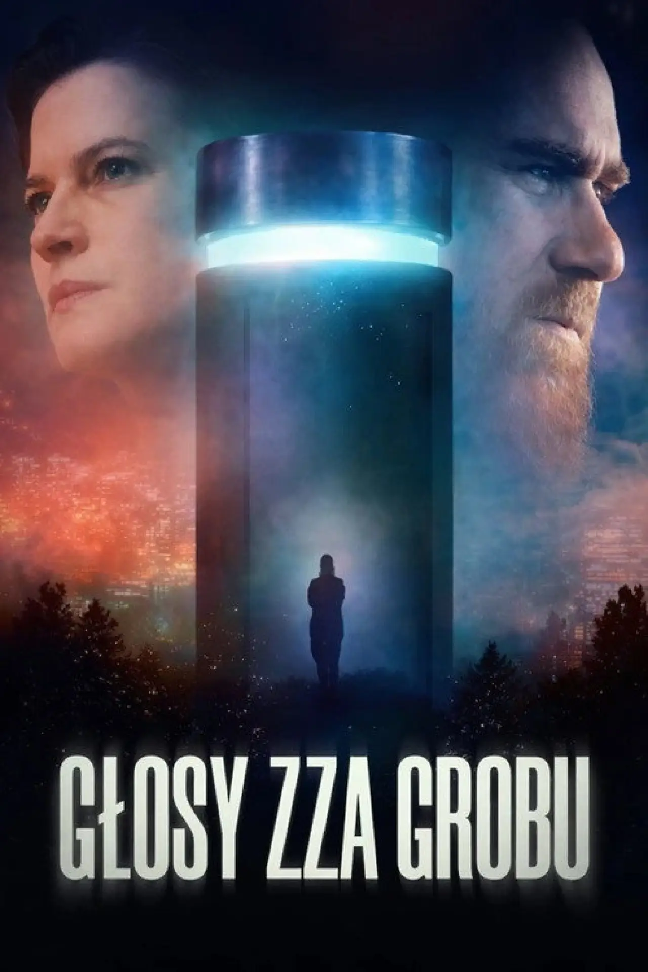 Plakat serialu "Głosy zza grobu"
