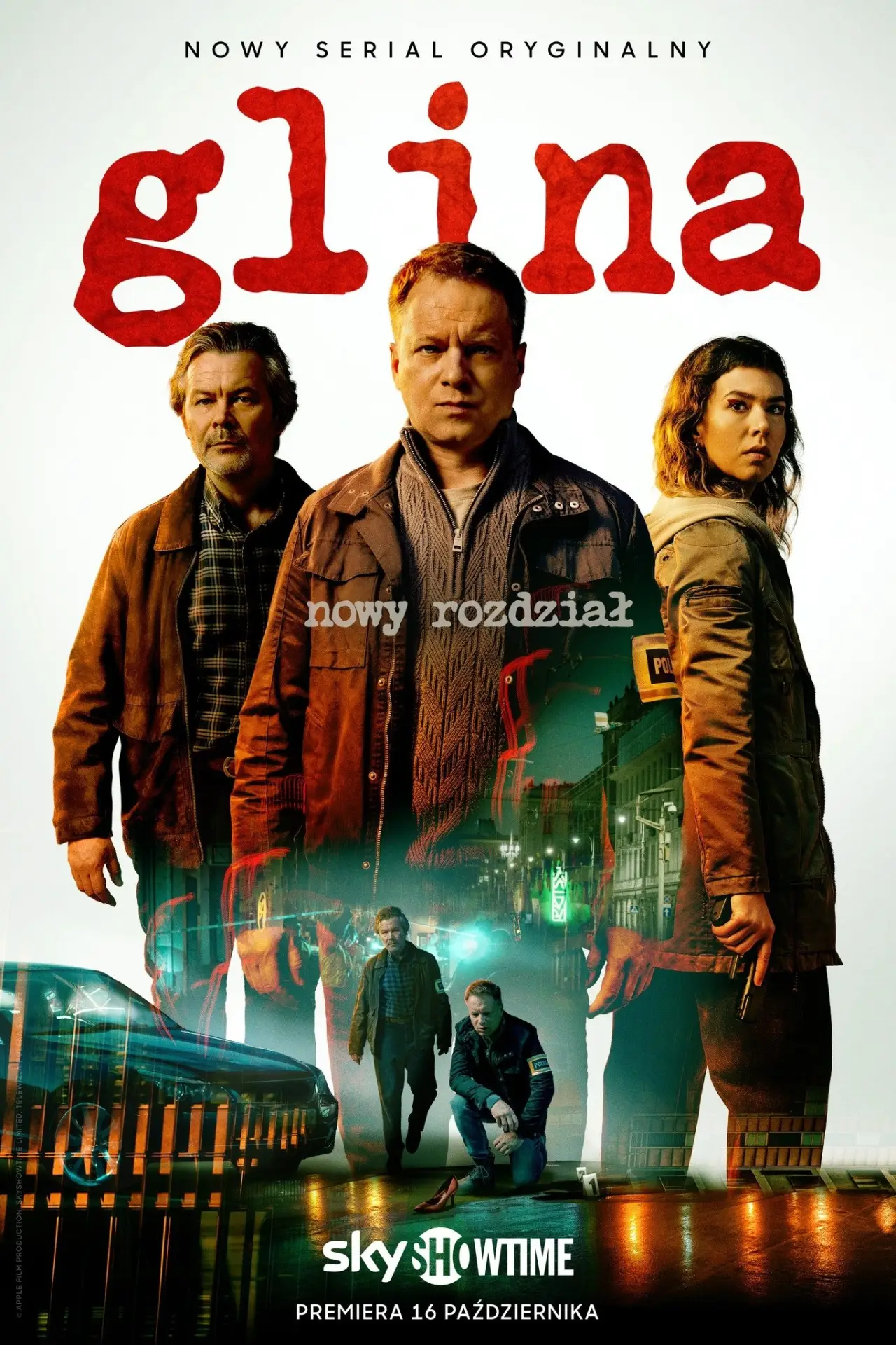 Plakat serialu "Glina. Nowy rozdział"