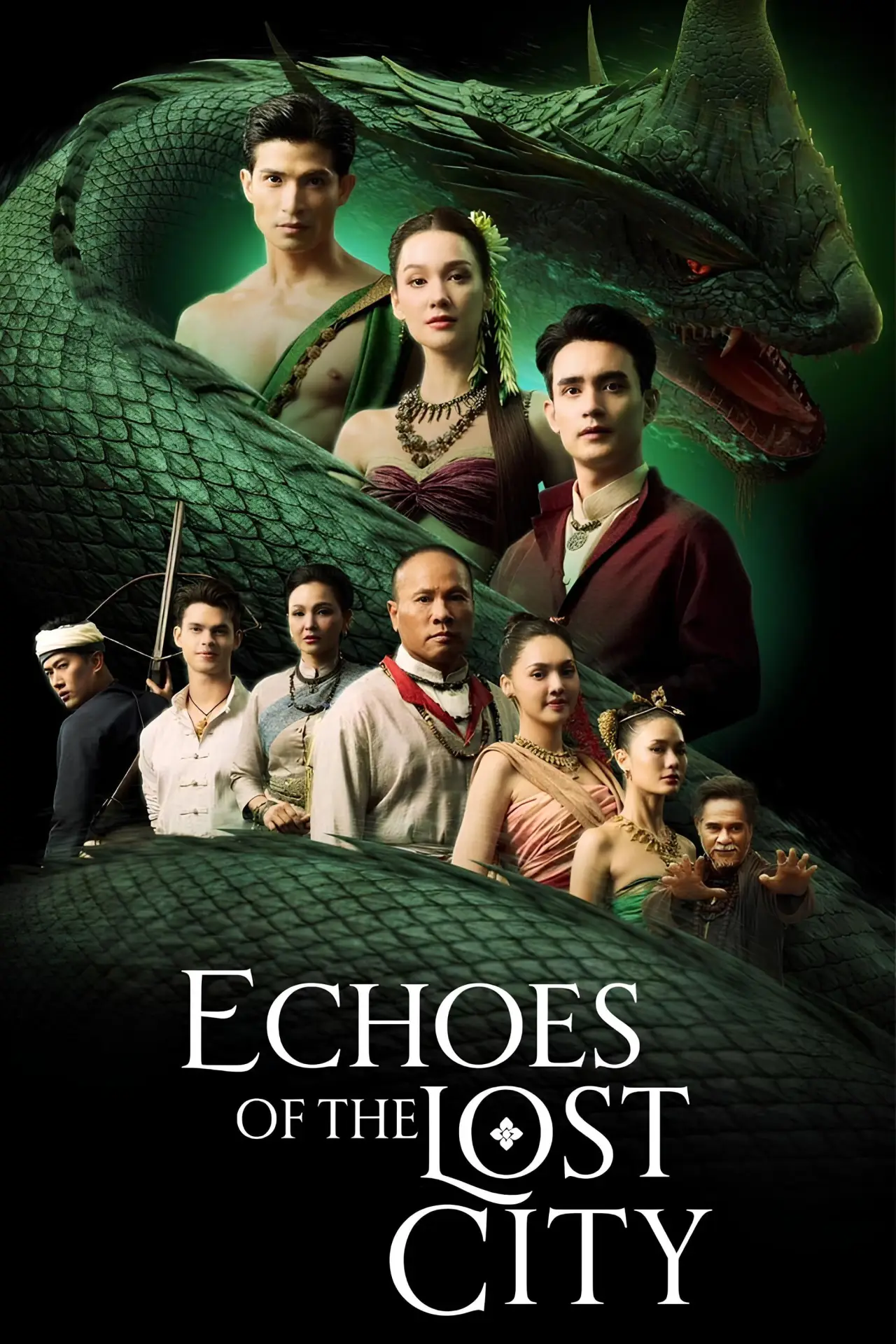 Plakat serialu "Echa zaginionego miasta"
