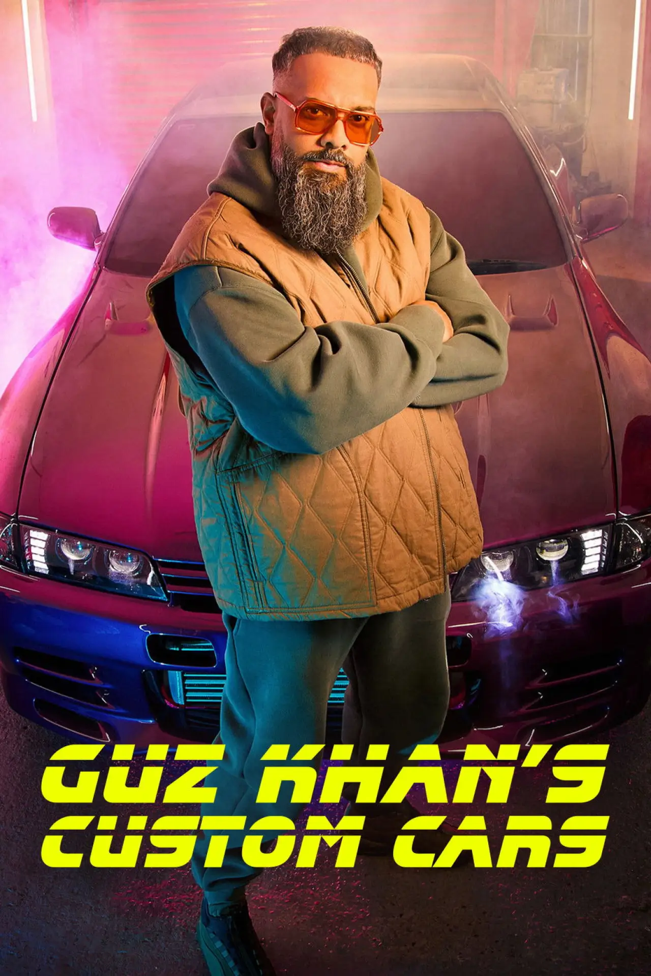 Plakat serialu "Customowe auta Guza Khana"