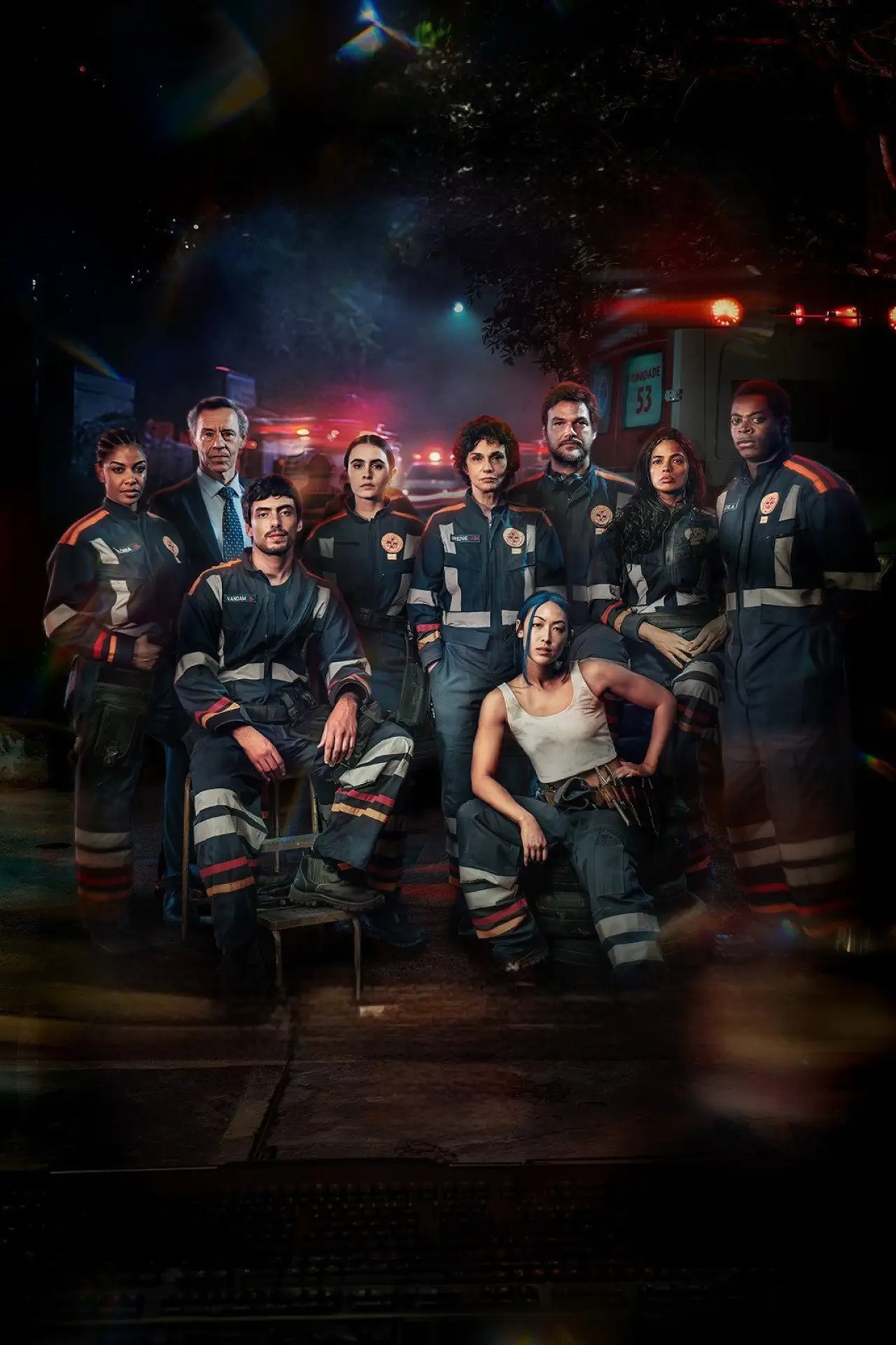 Plakat serialu "Emergência 53"