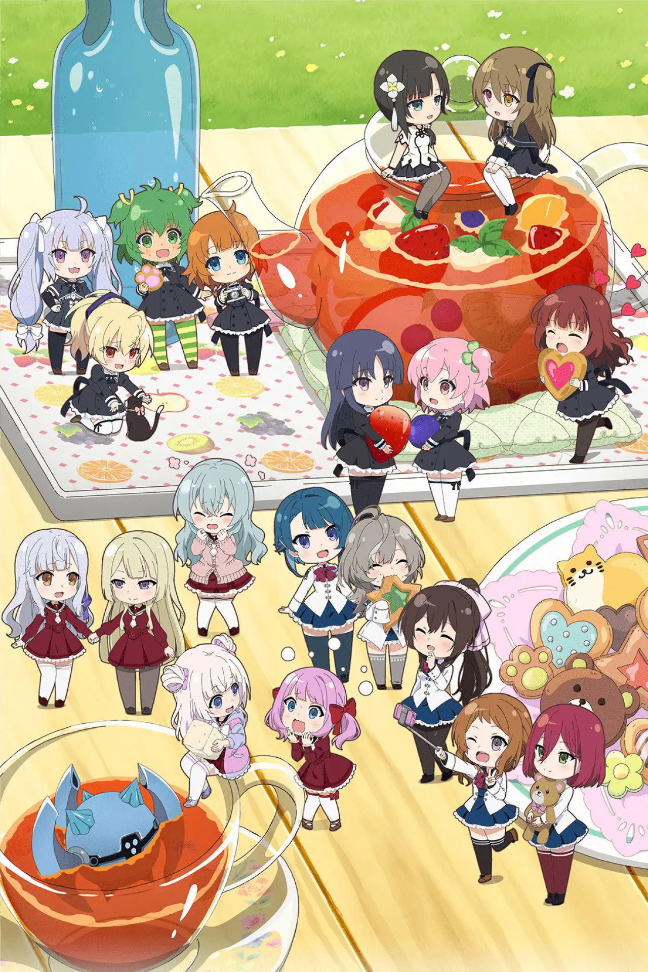 Plakat serialu "Assault Lily: Fruits"