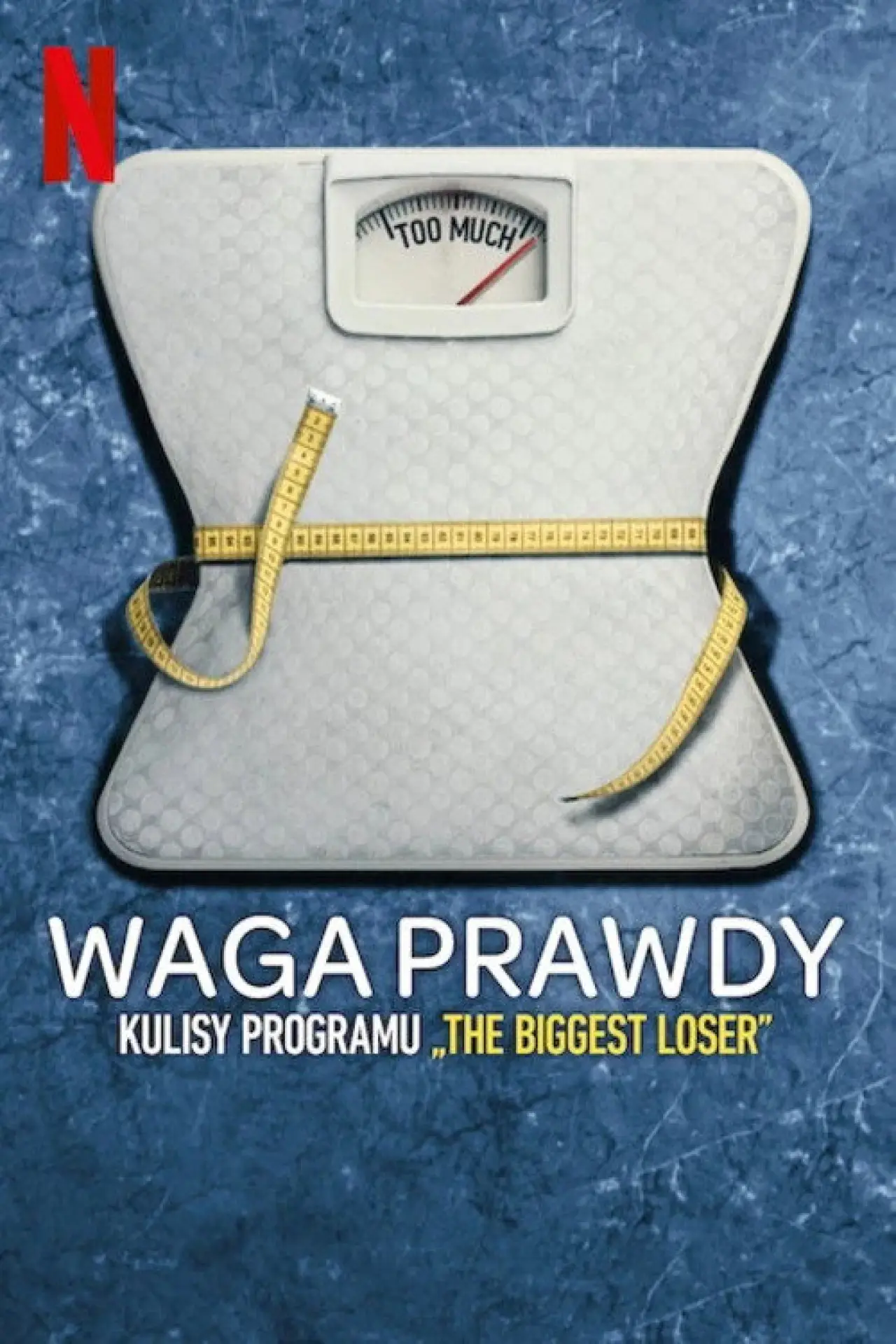 Plakat serialu "Waga prawdy: Kulisy programu "Dużo do stracenia""