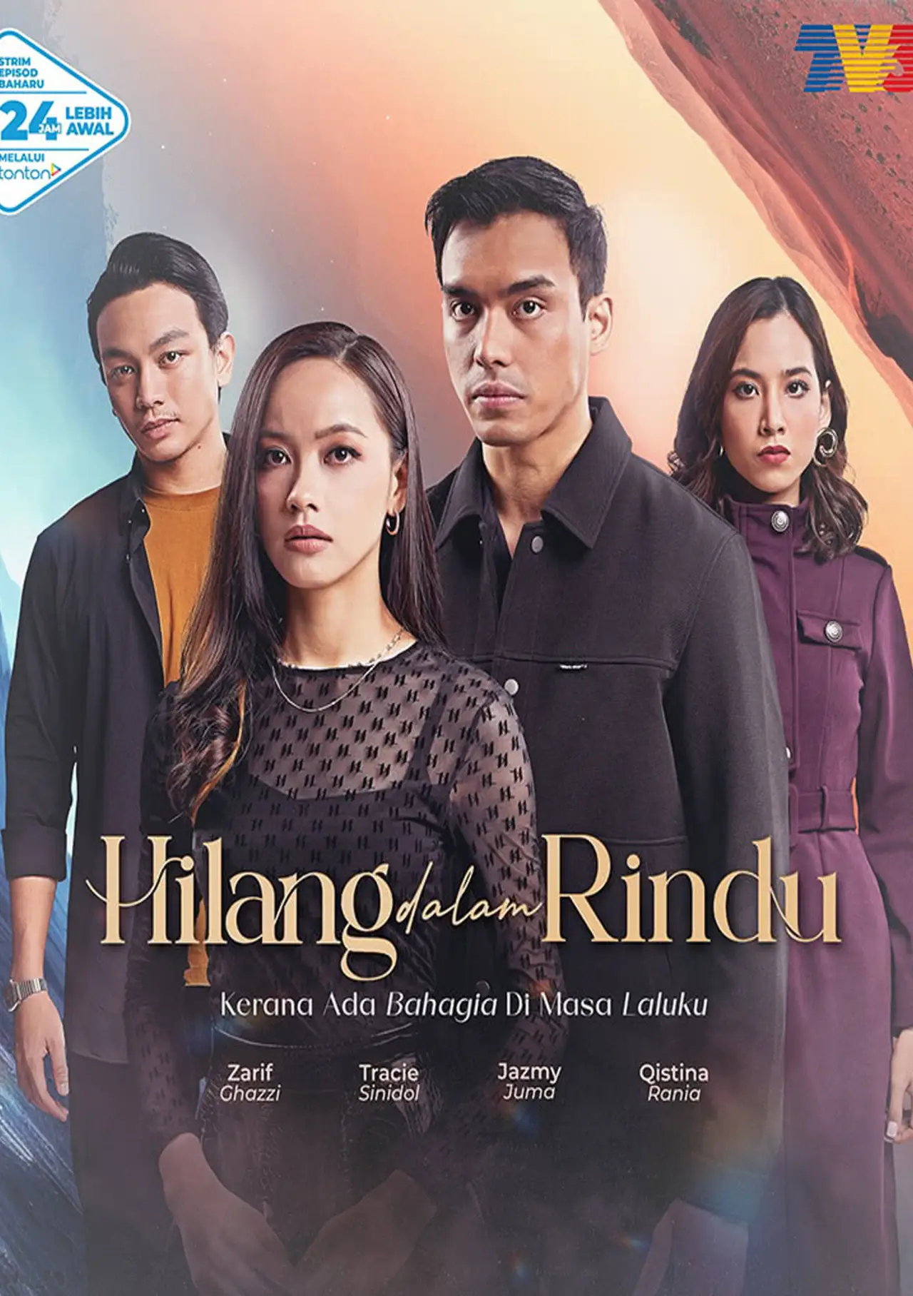 Plakat serialu "Hilang Dalam Rindu"