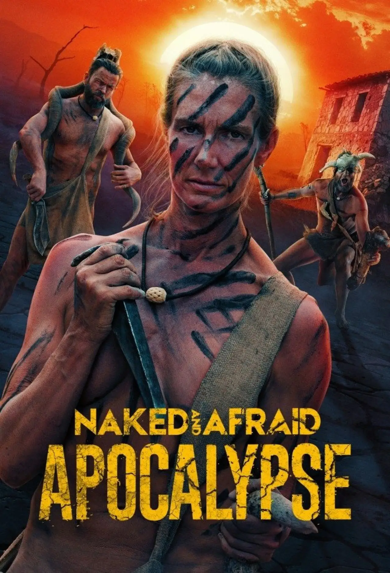 Plakat serialu "Nagi instynkt przetrwania: apokalipsa"