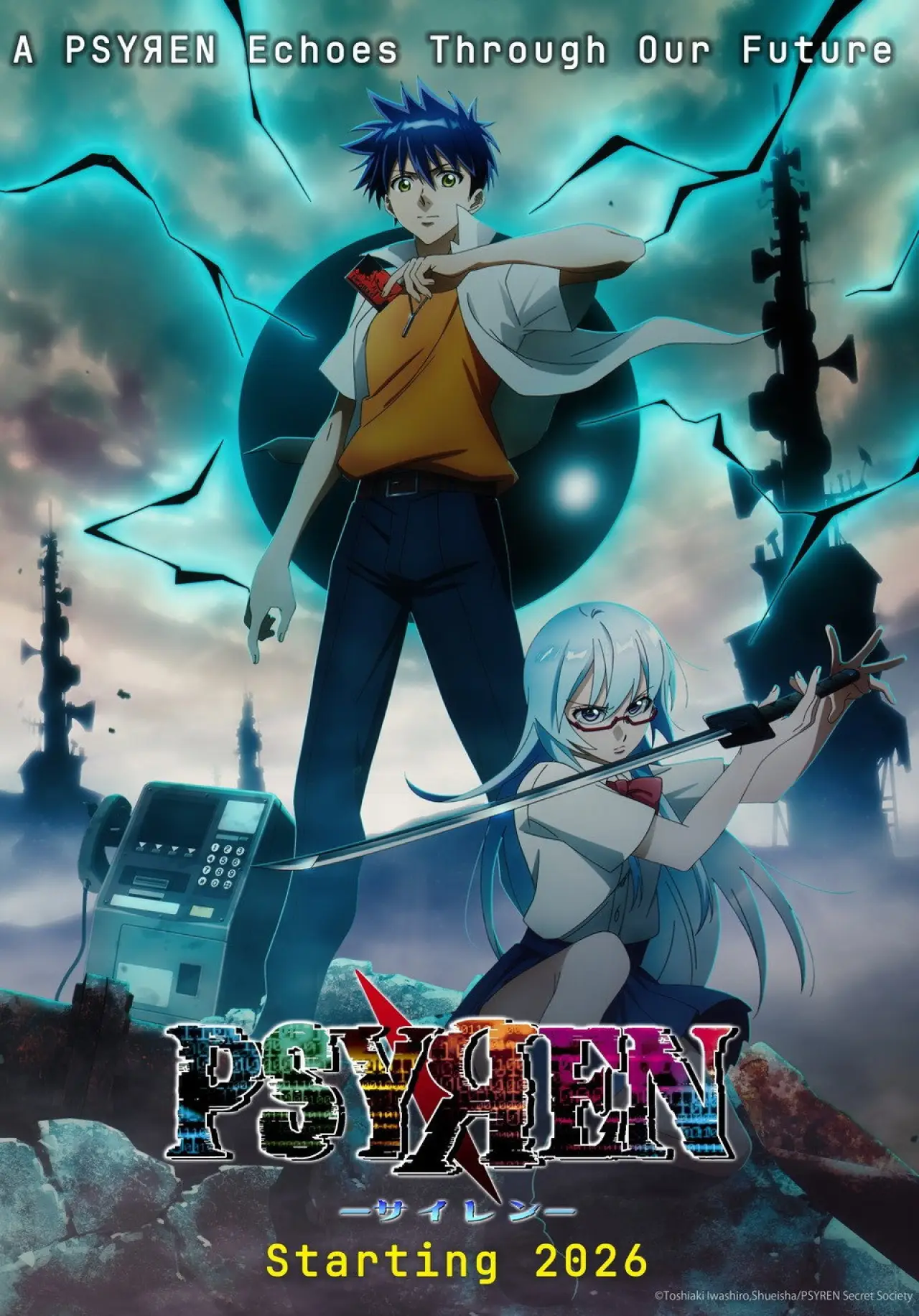 Plakat serialu "PSYREN"