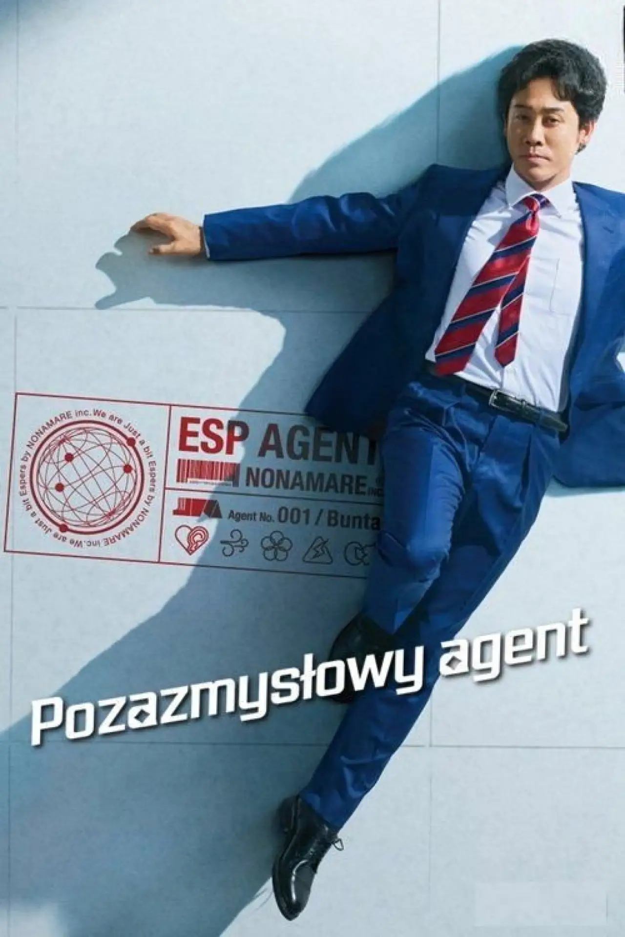 Plakat serialu "Pozazmysłowy agent"