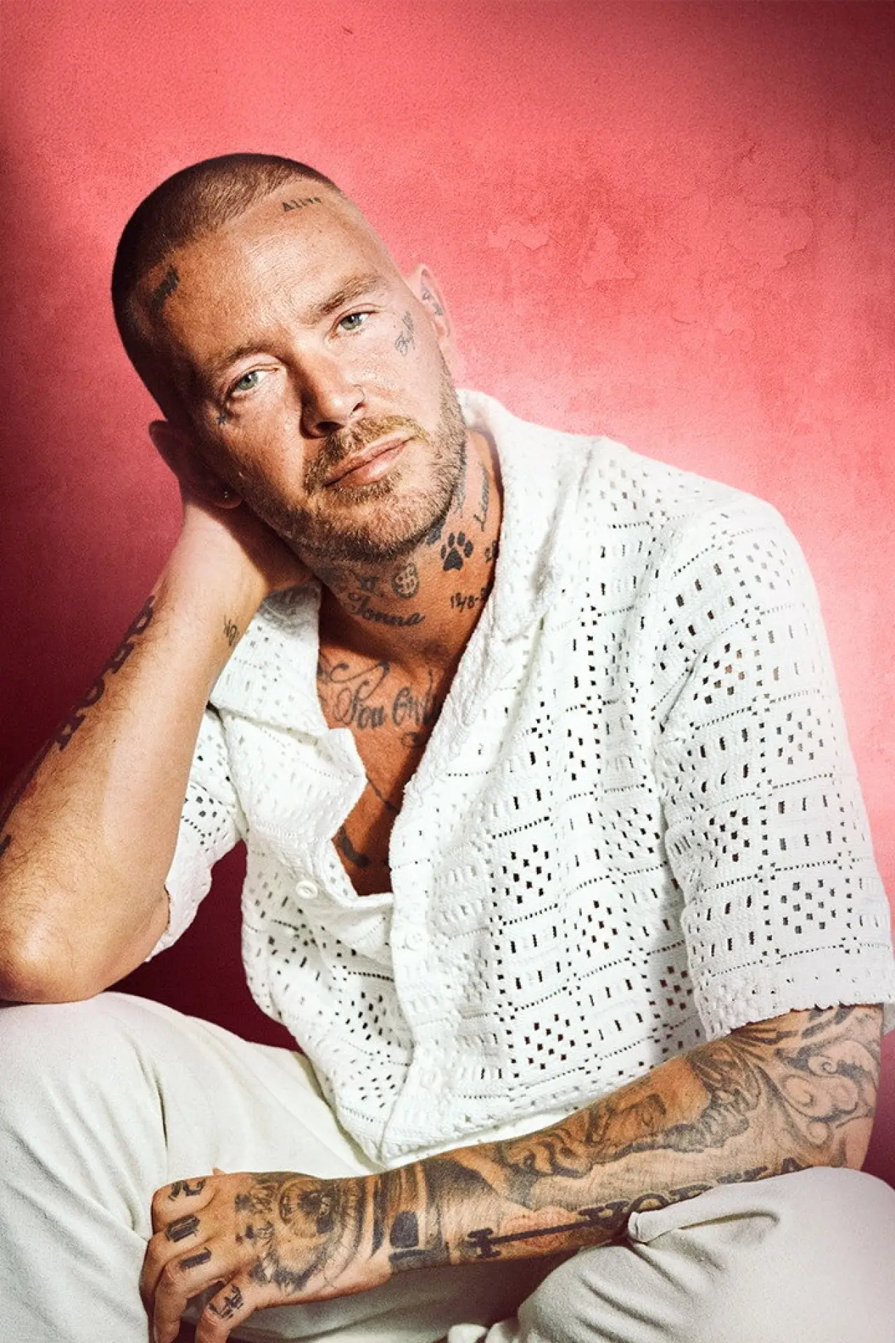 Plakat serialu "Hudlös - med Joakim Lundell"