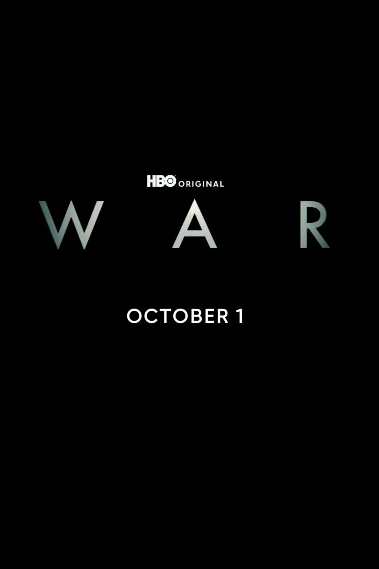Plakat serialu "War"