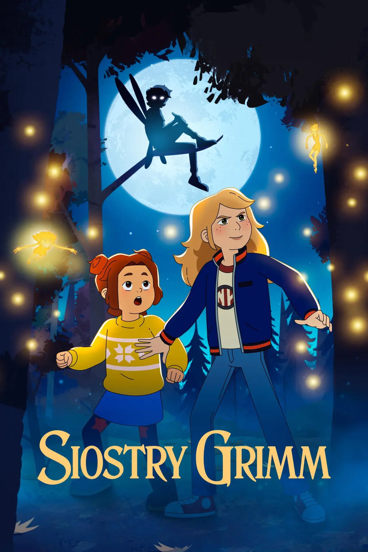 Plakat serialu "Siostry Grimm"