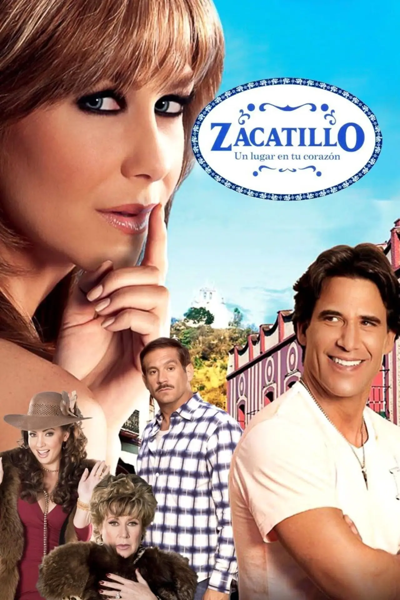 Plakat serialu "Zacatillo, miejsce w twoim sercu"