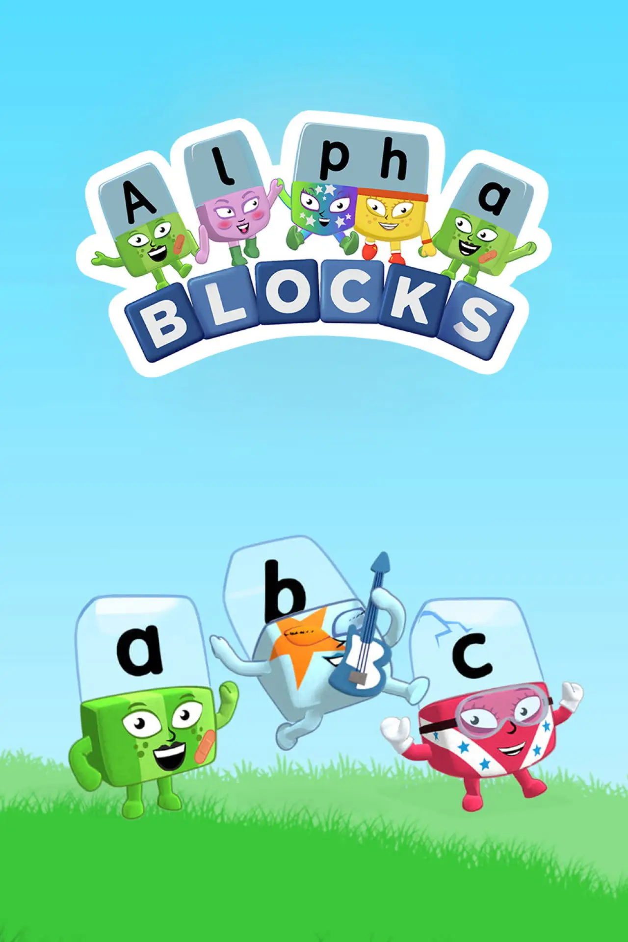 Plakat serialu "Alphablocks"
