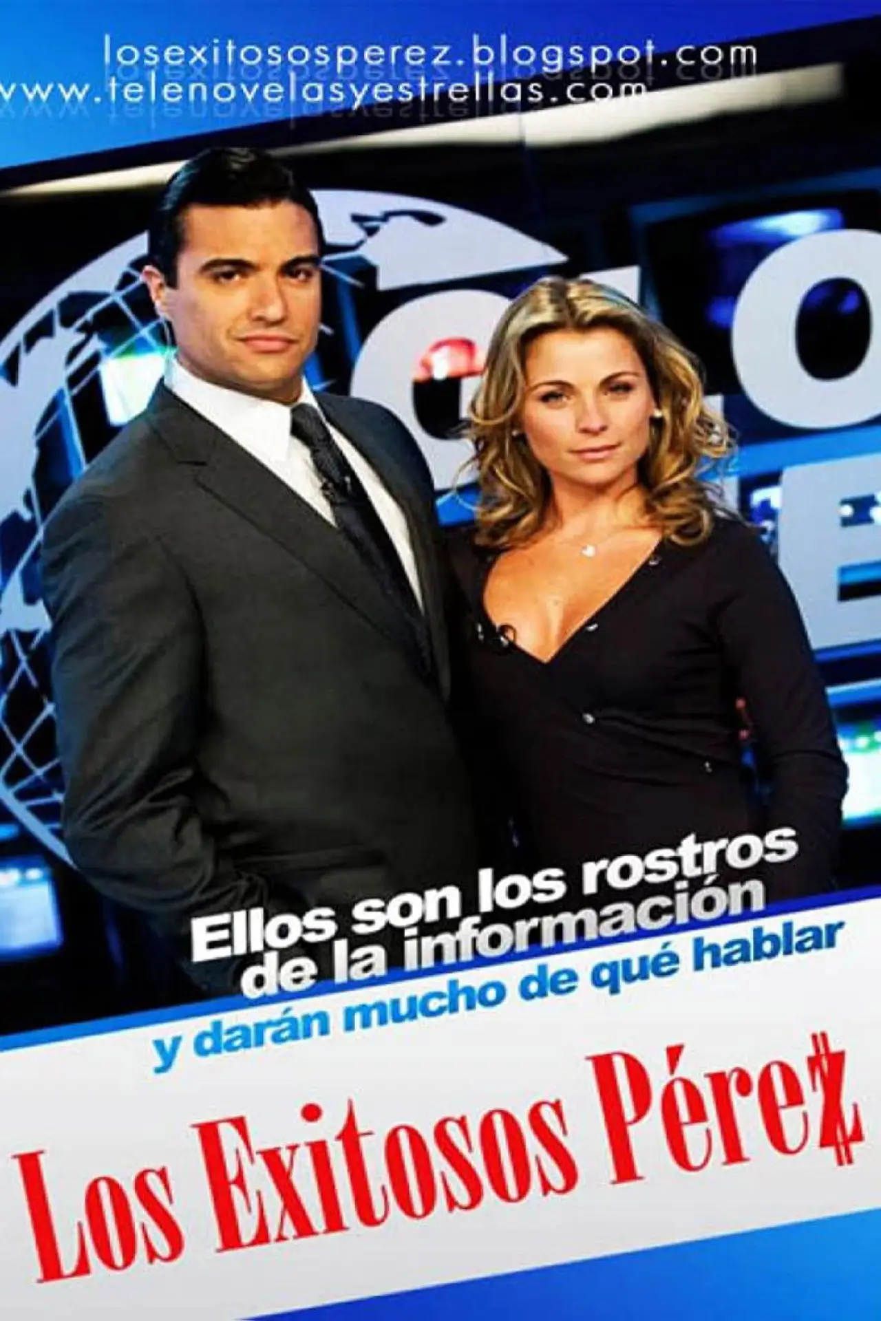 Plakat serialu "Los Exitosos Perez"