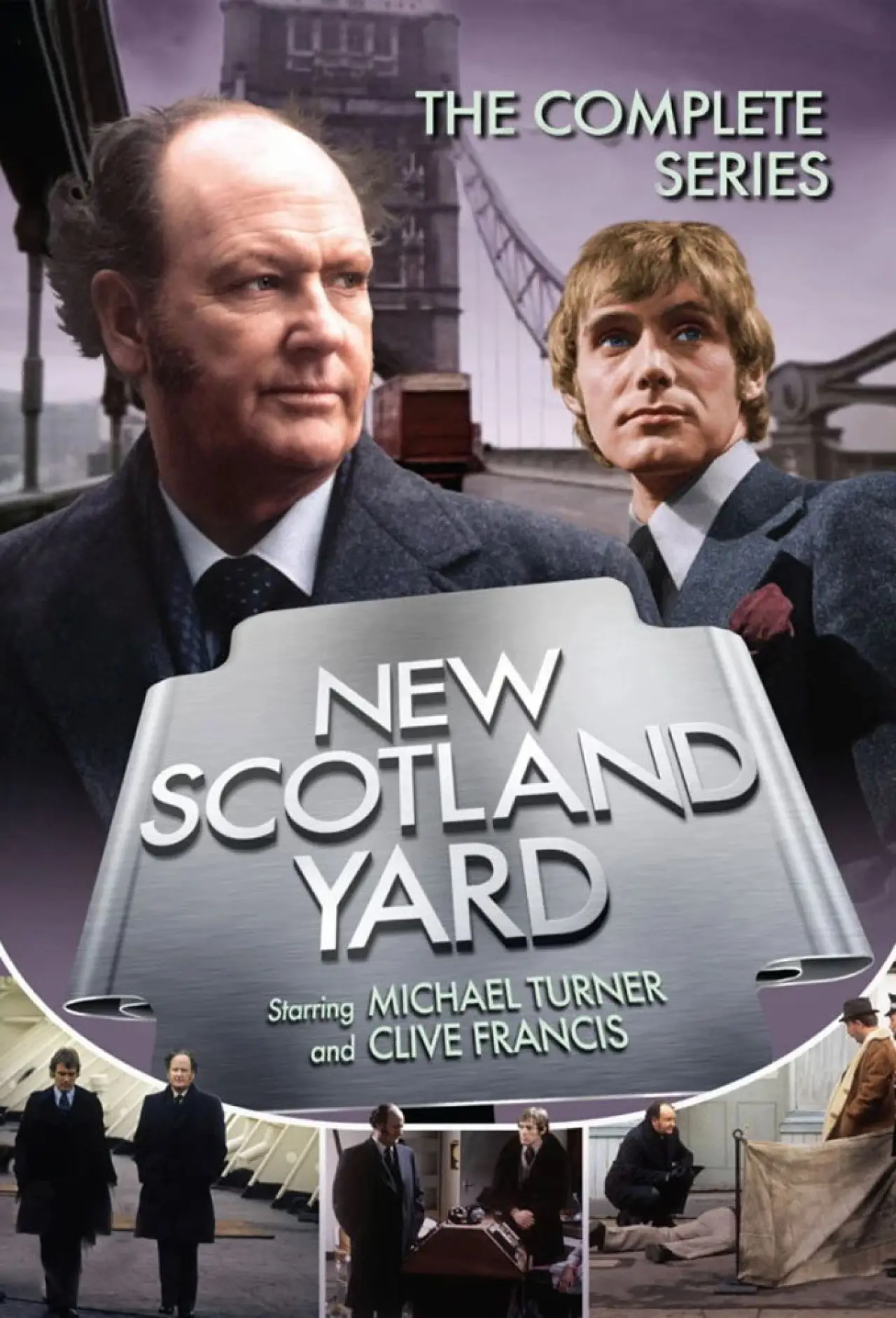Plakat serialu "New Scotland Yard"