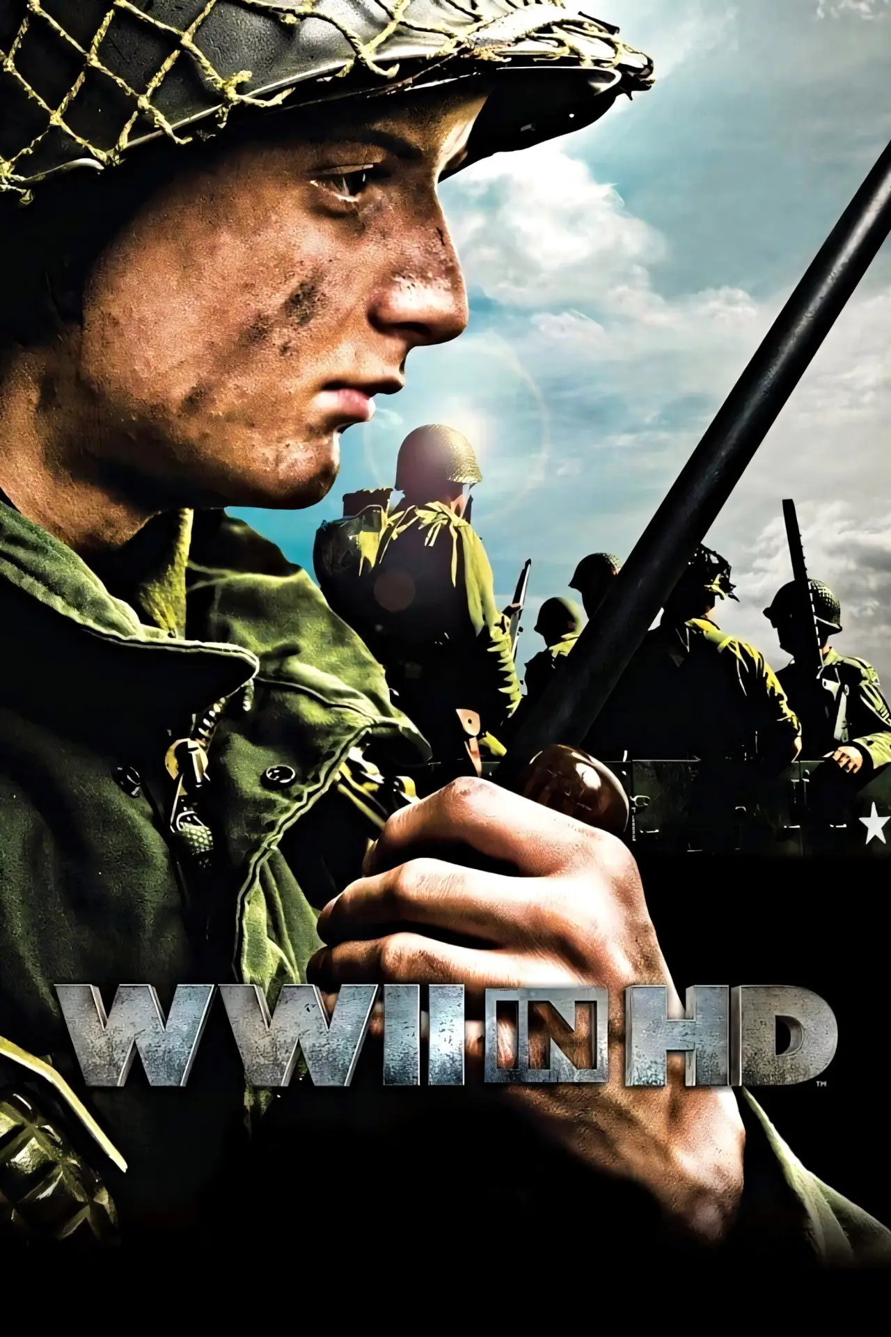 Plakat serialu "II wojna światowa w HD"