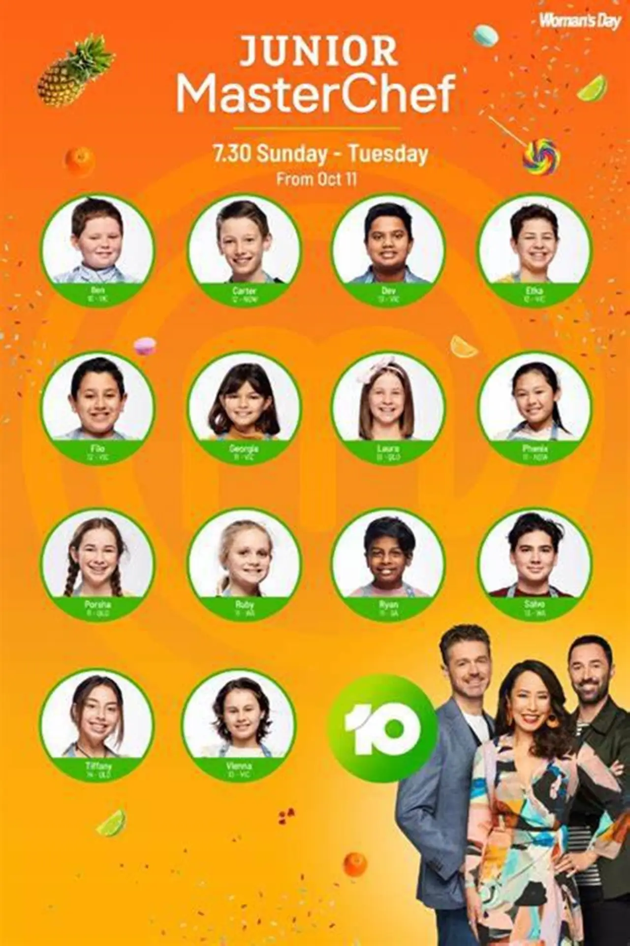 Plakat serialu "Junior MasterChef Australia"