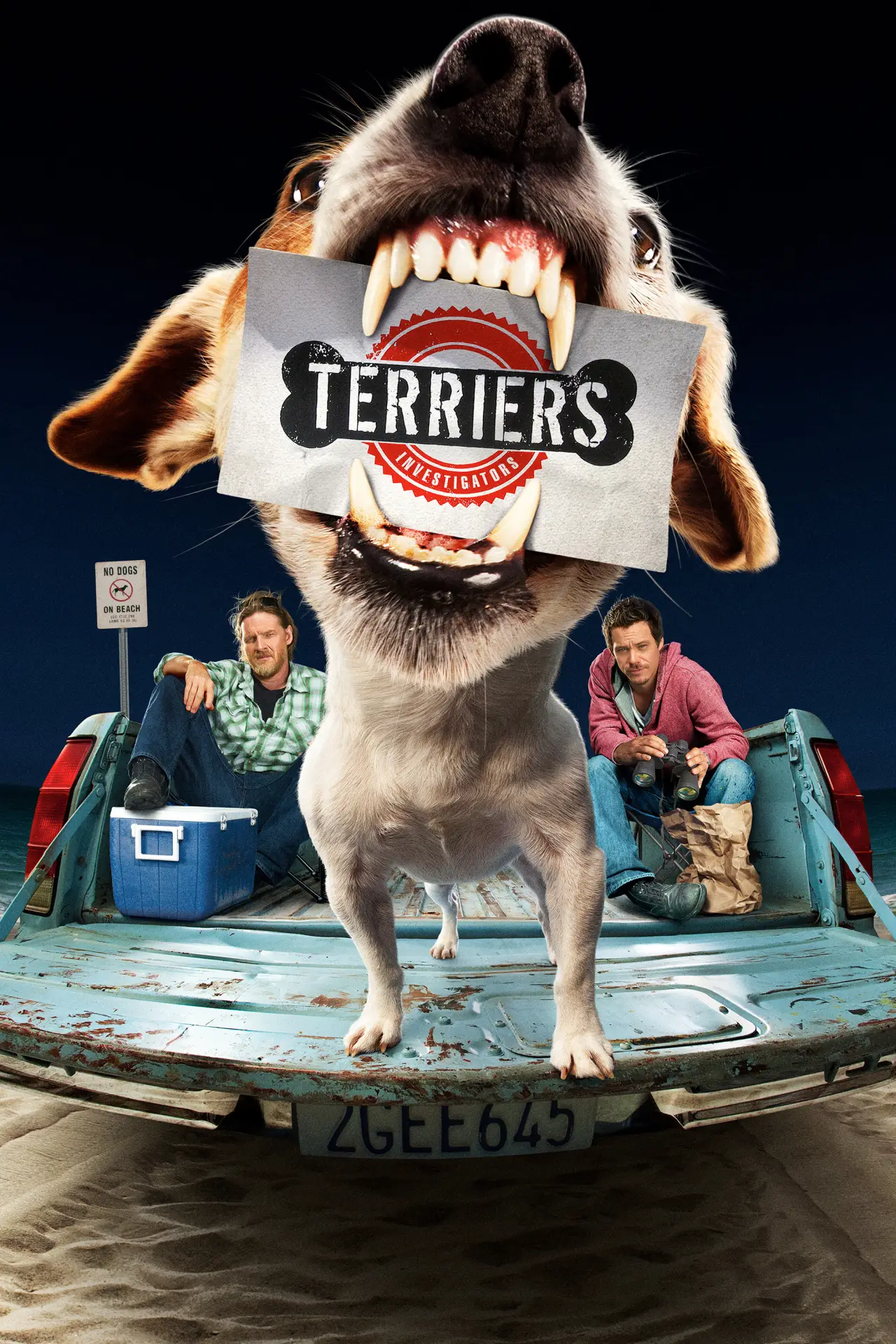 Plakat serialu "Terriers"