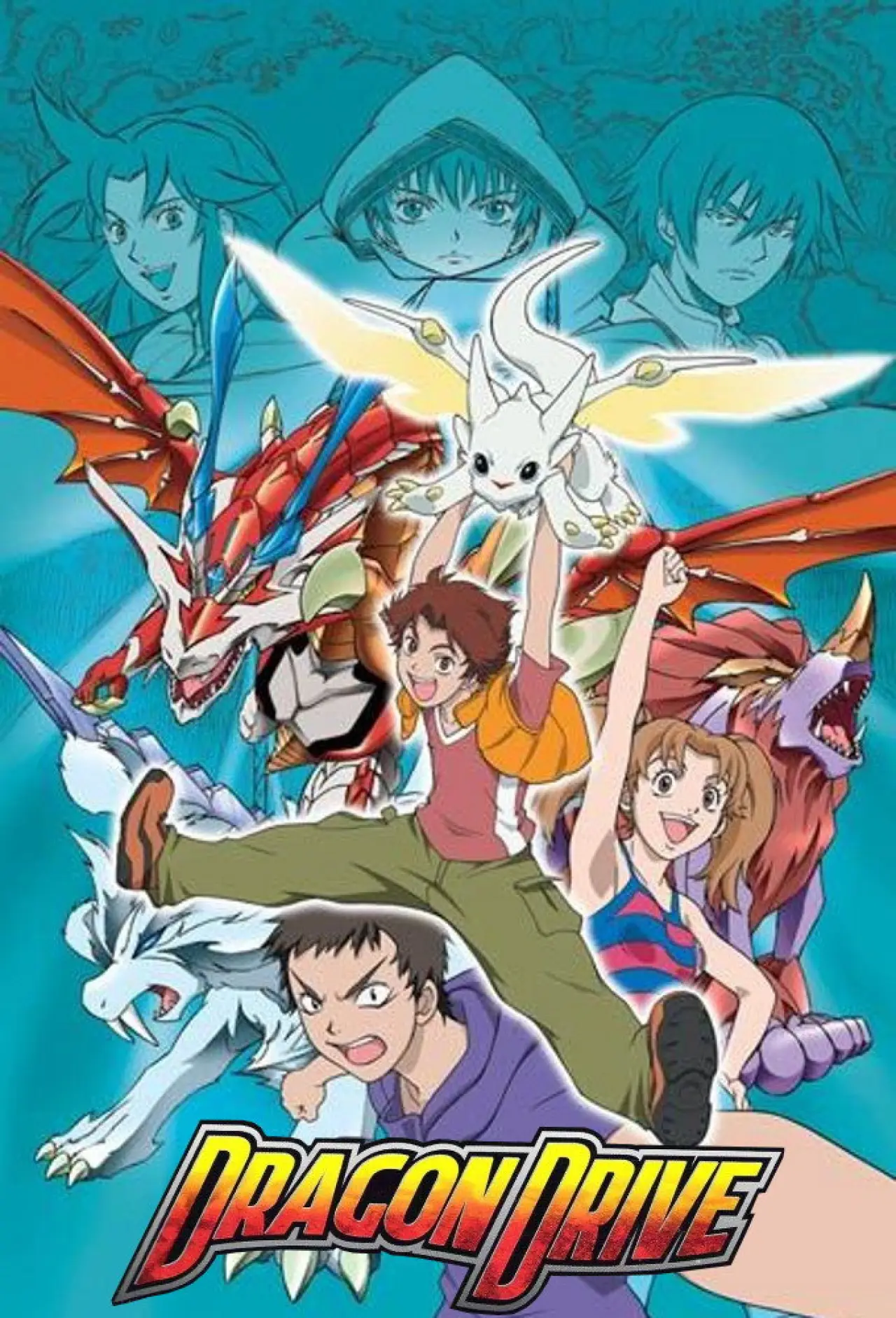 Plakat serialu "ドラゴンドライブ"