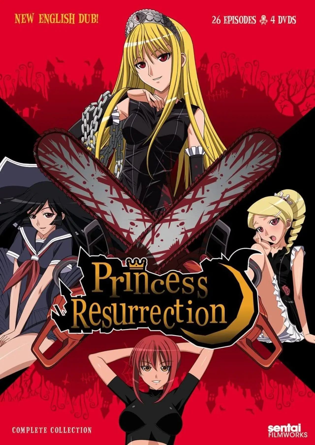 Plakat serialu "Księżniczka Resurrection"