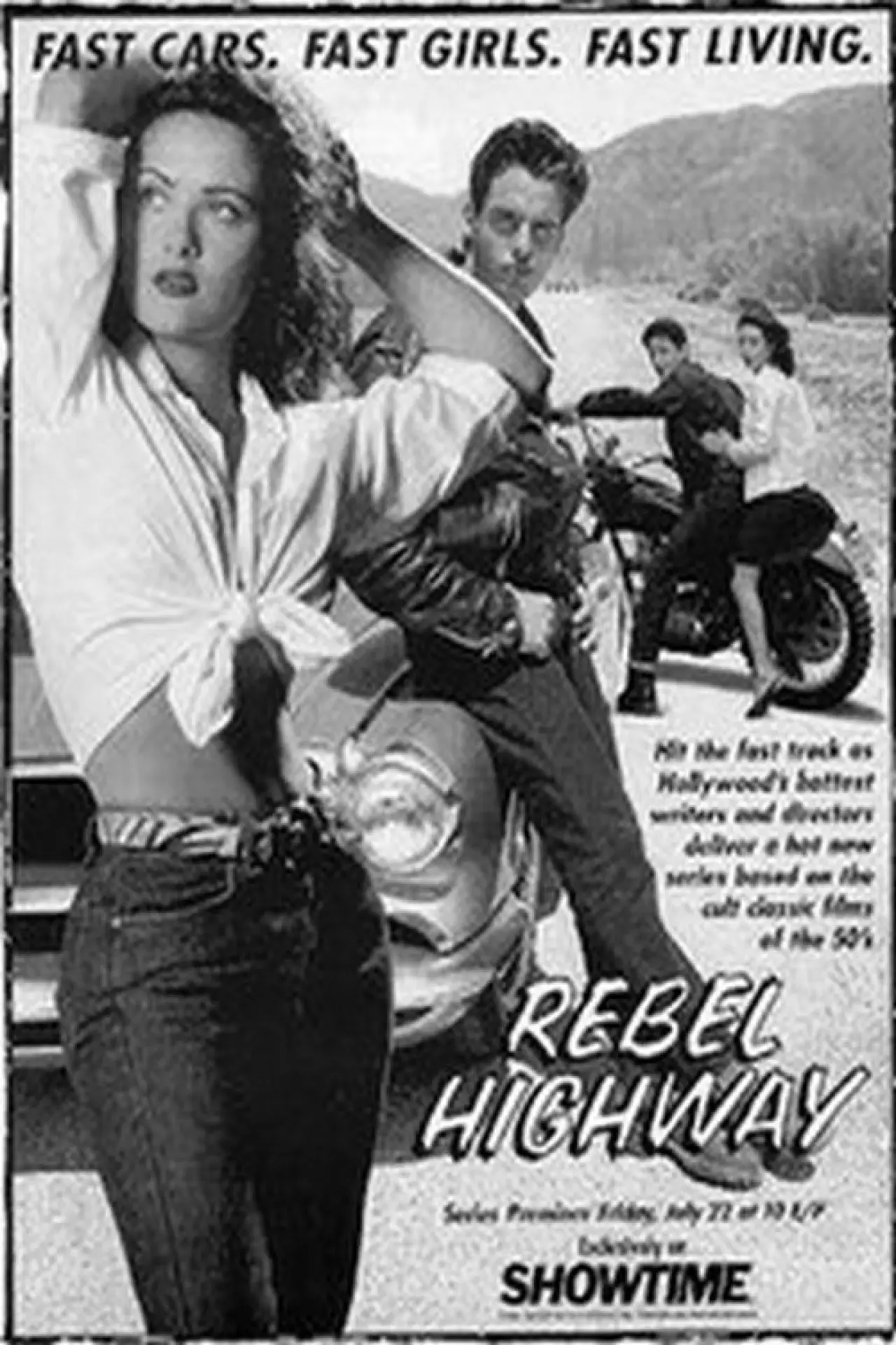 Plakat serialu "Rebel Highway"