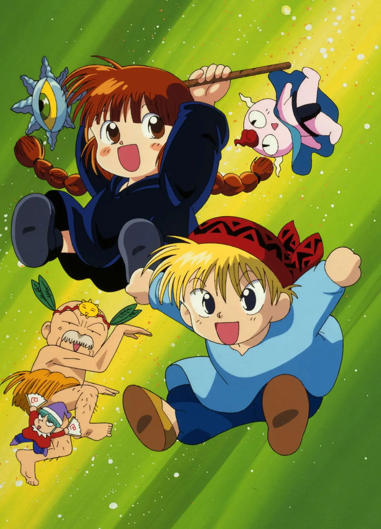 Plakat serialu "魔法陣グルグル"