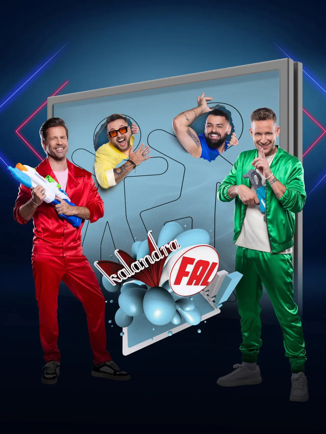 Plakat serialu "Kalandra Fal!"