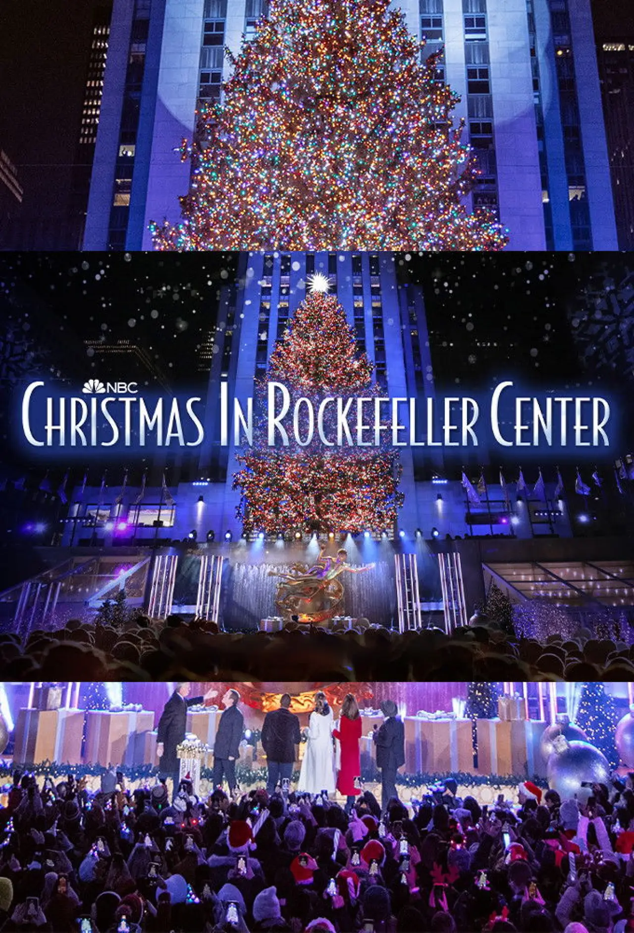 Plakat serialu "Boże Narodzenie w Rockefeller Center"