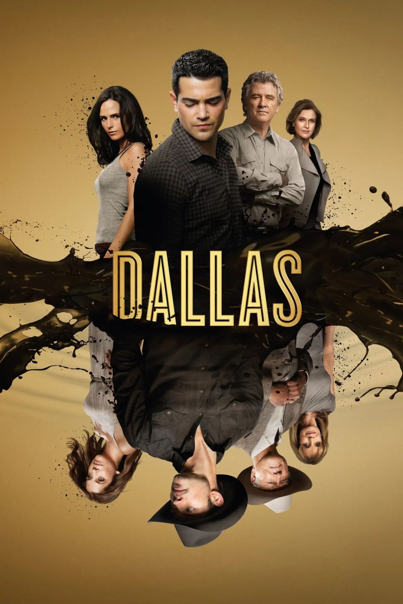 Plakat serialu "Dallas"