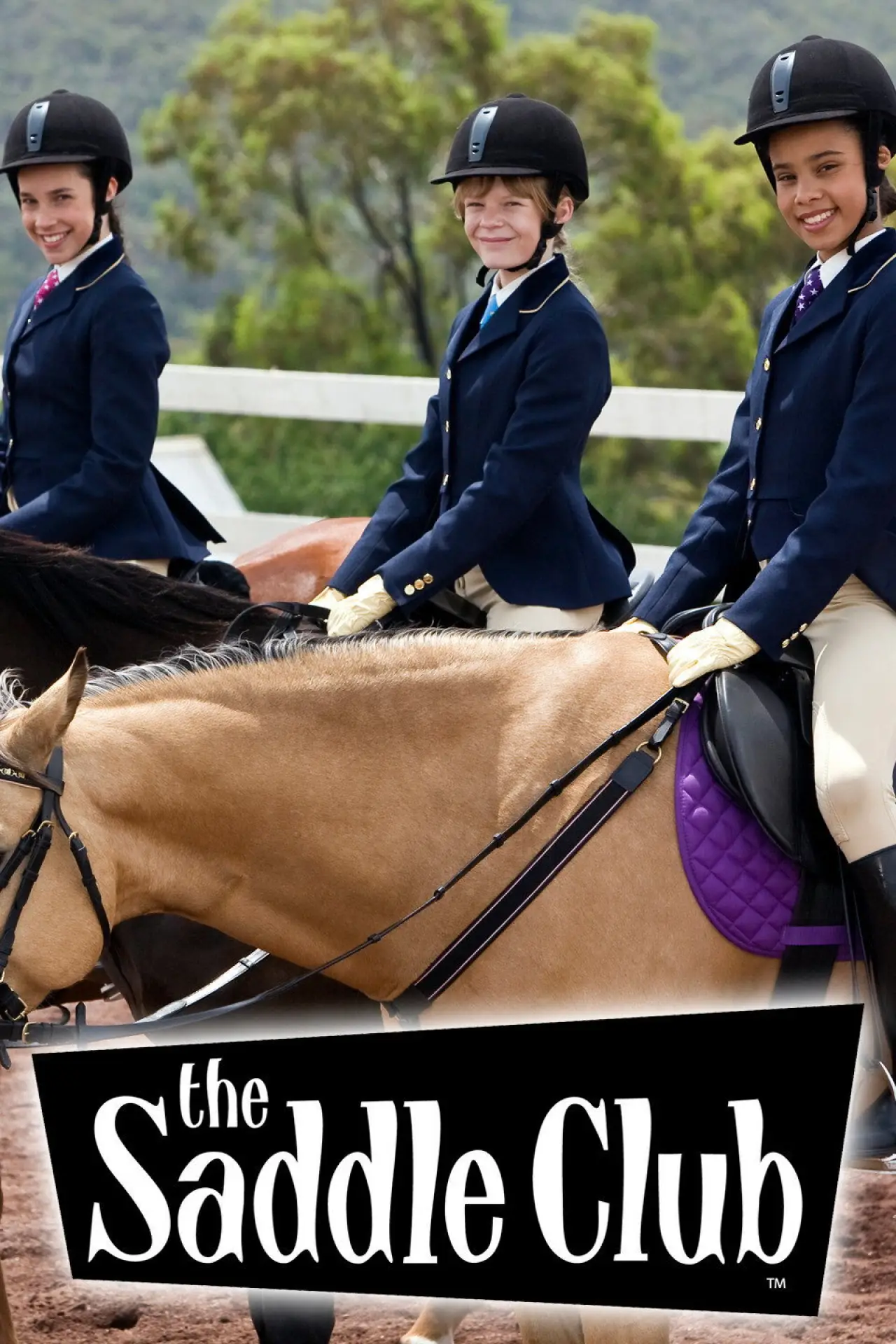 Plakat serialu "The Saddle Club"