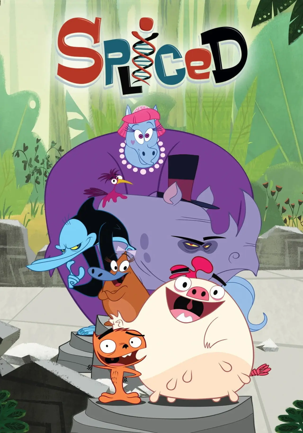 Plakat serialu "Spliced"